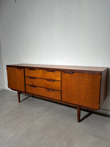 Vintage teak sideboard with rosewood handles