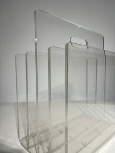 Plexi - glass Magazine Holder