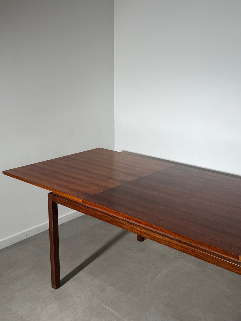 Alfred Hendrickx pour Belform — Table à manger suspendue extensible en bois de rose