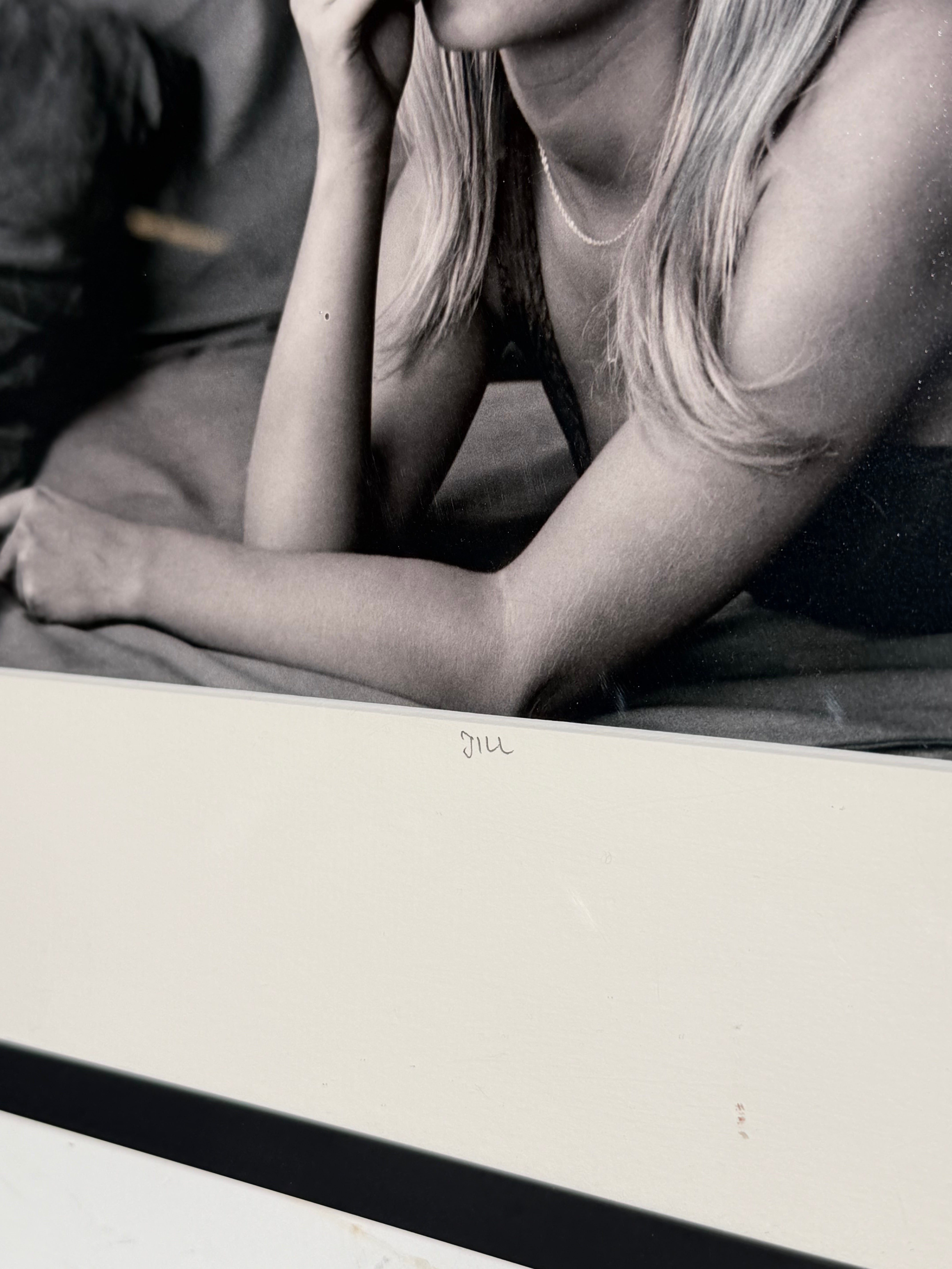 Brigitte Bardot – Black & White Portrait – Framed Photograph