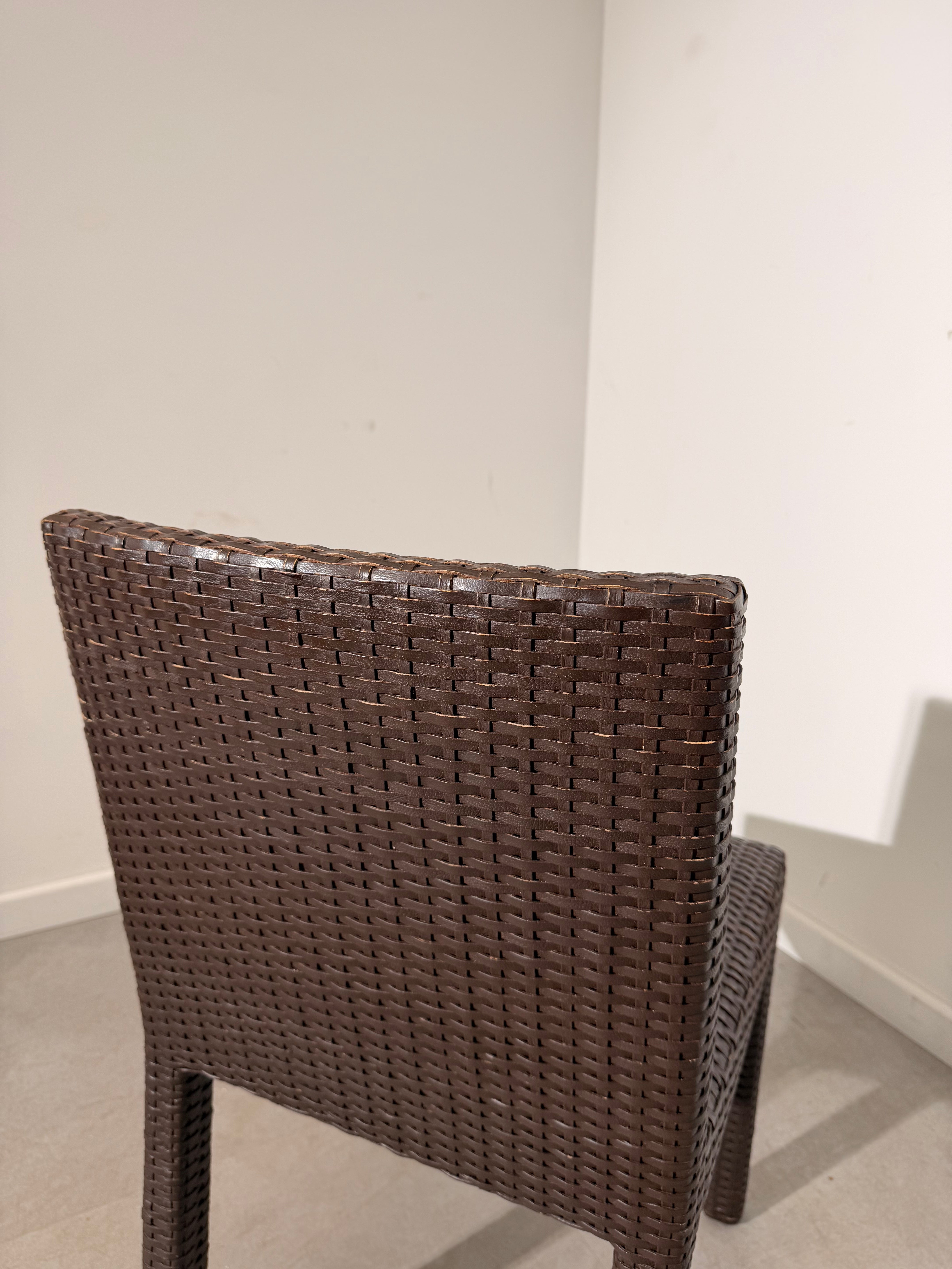 Set of 6 Ligne Roset Zanzibar Dining Chairs