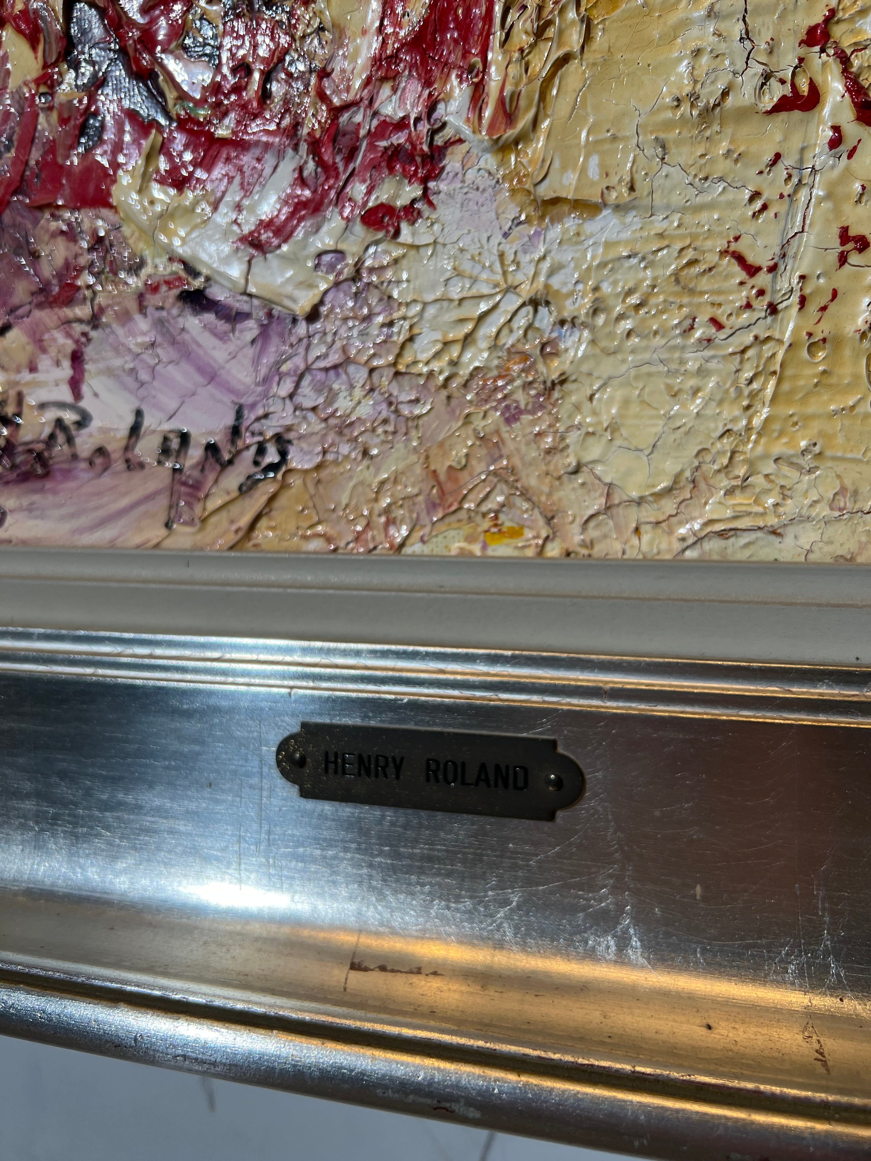 Henry Roland – Large Expressionist Painting