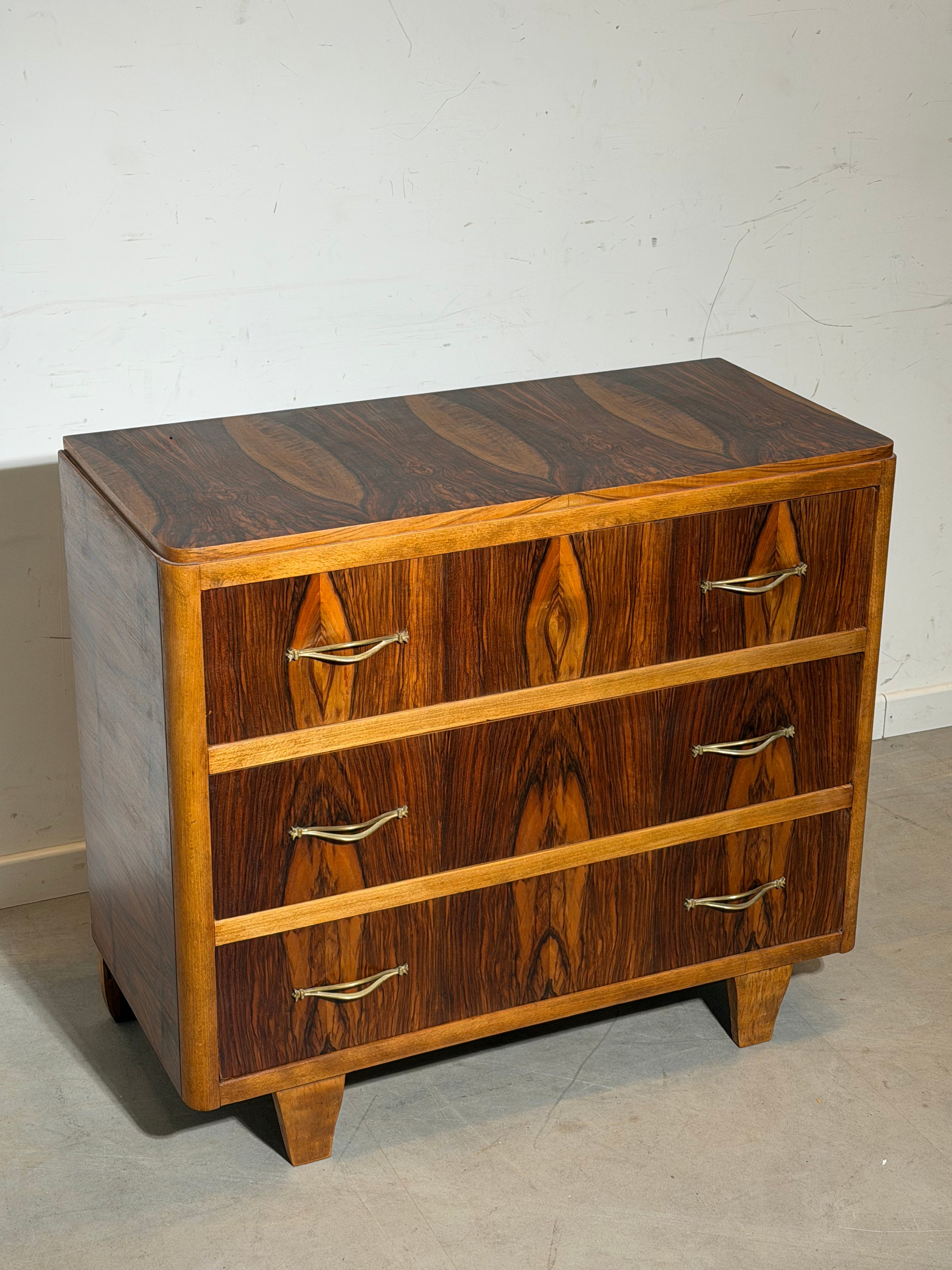 Art Deco Brazilian Rosewood Chest of Drawers