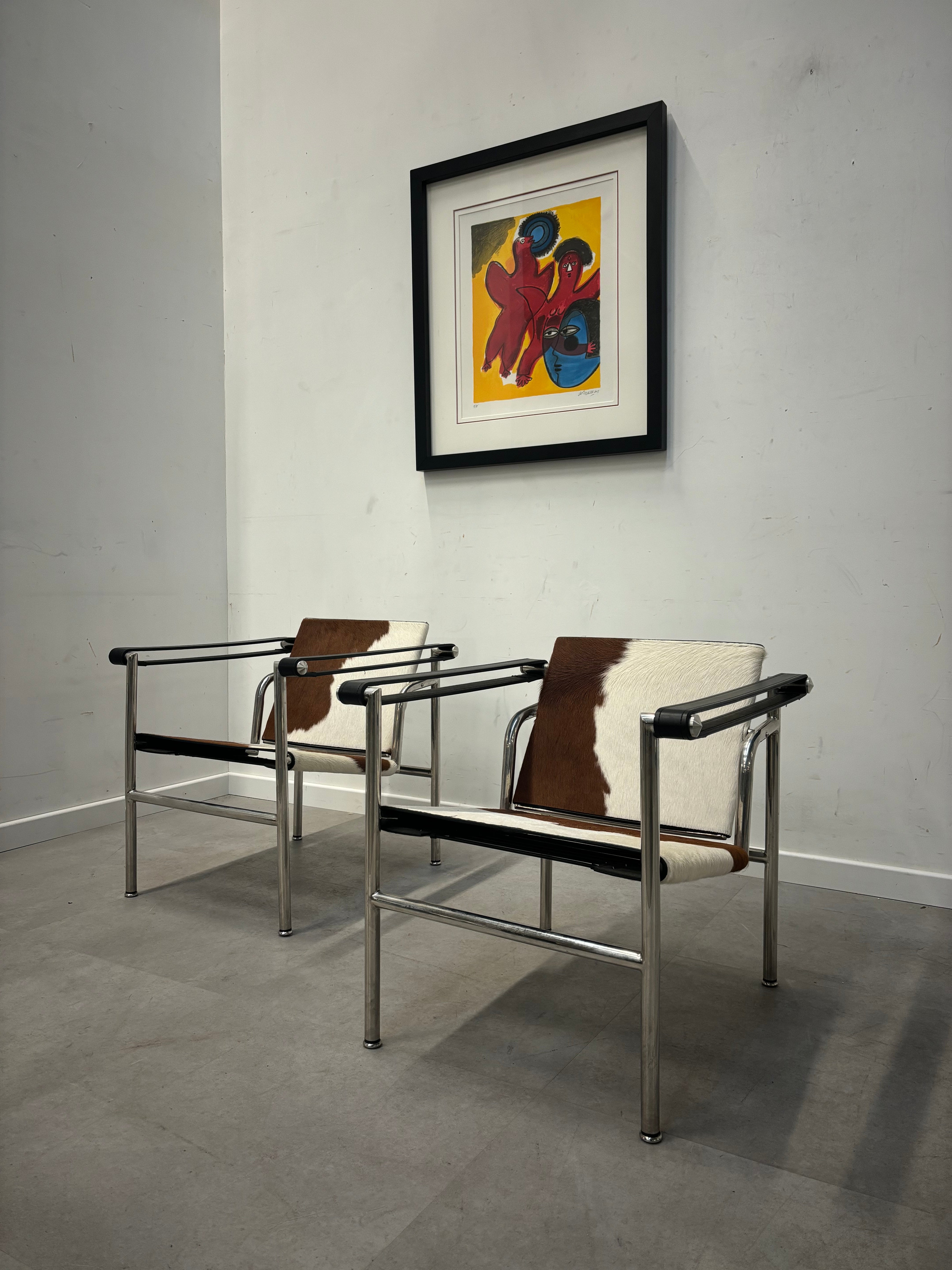 LC1 - Corbusier- Cowhide Replica