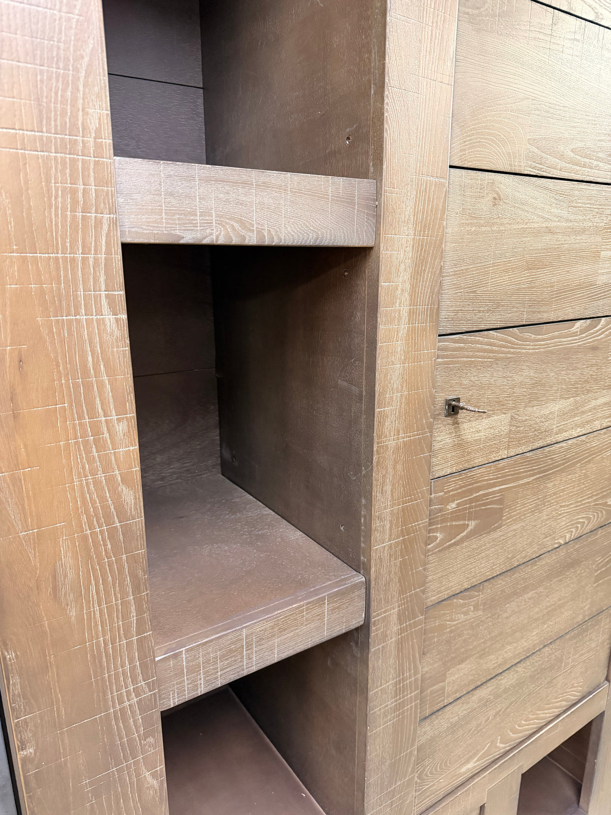 Henders & Hazel Solid Wood Display Cabinet