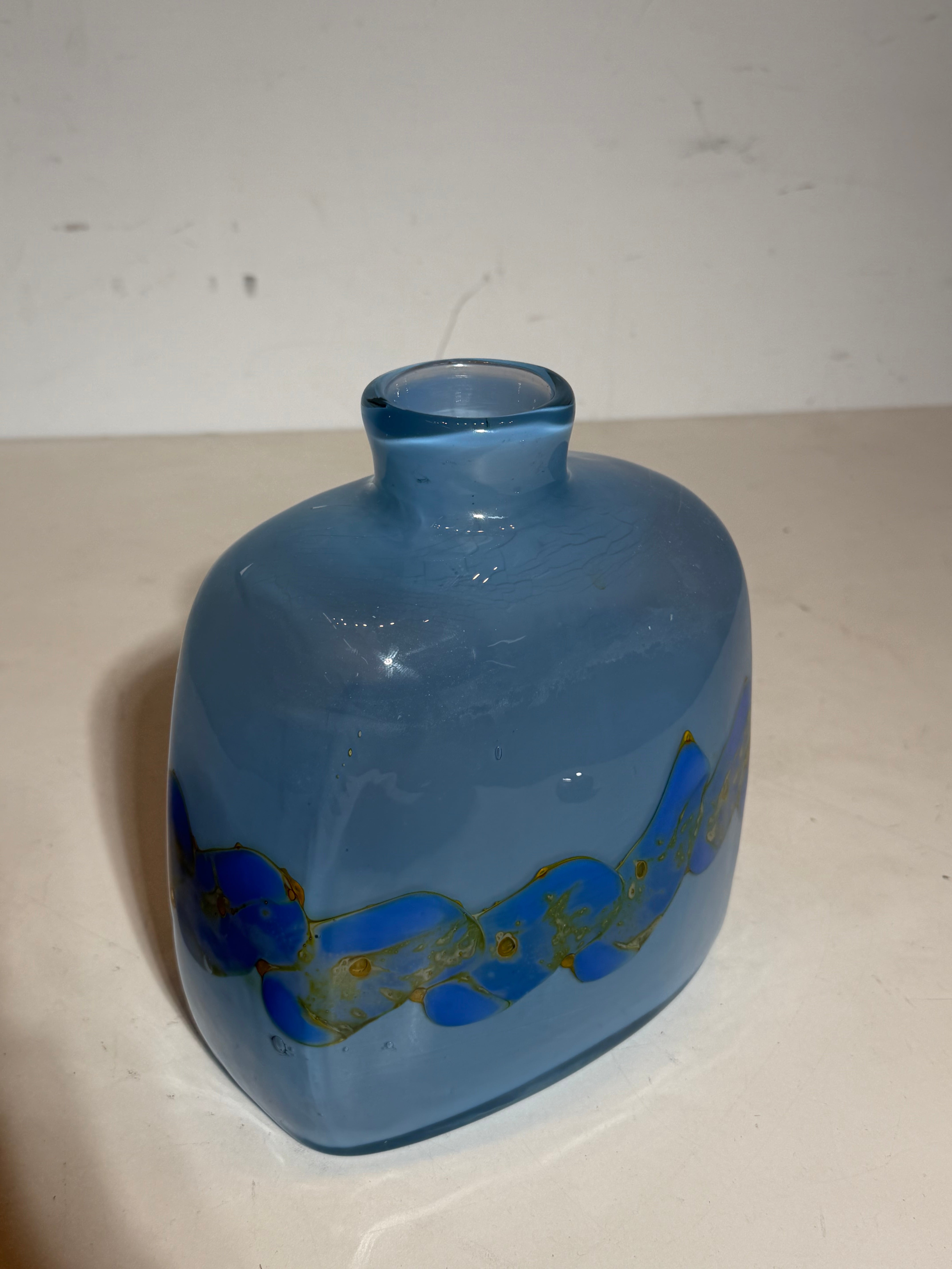 Samuel Herman pour Rosenthal – Vase en verre d'art en édition limitée (25/200)