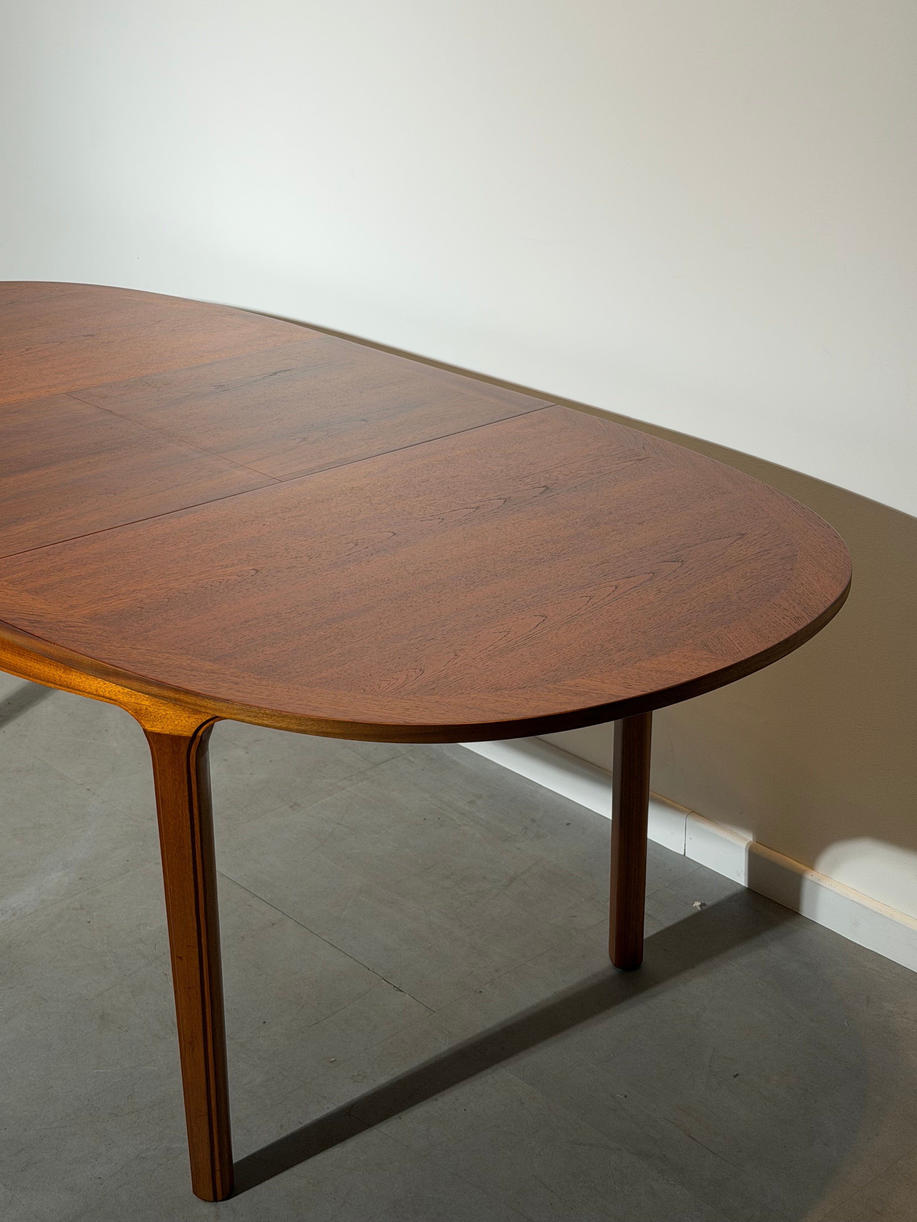 Nathan Extendable Oval Dining Table in Teak