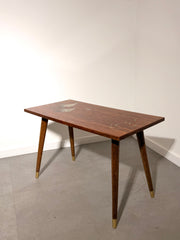 Vintage Mid-Century Coffee Table with Fish Motif
