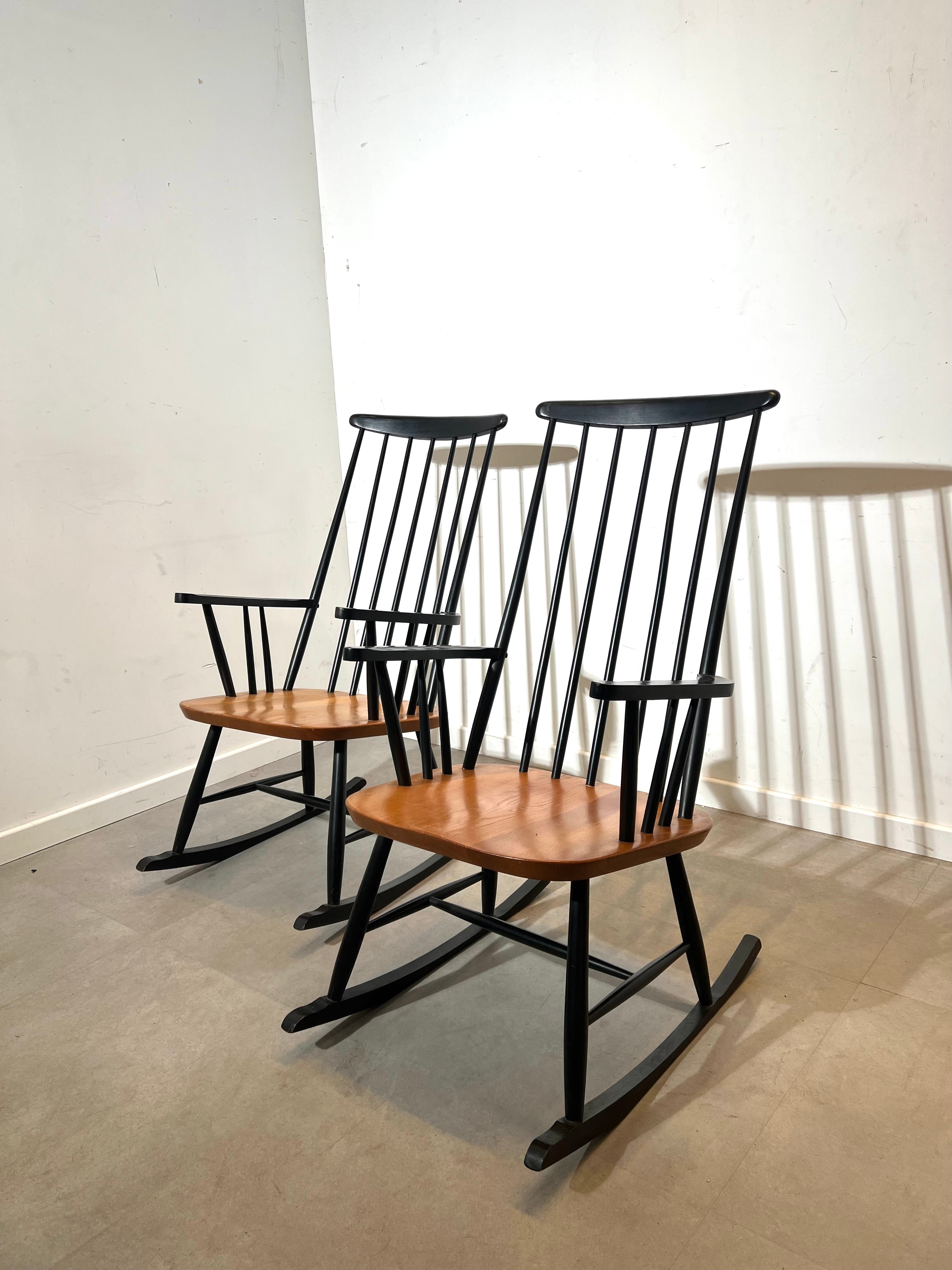 Scandinavian Rocking Chair by Ilmari TapioVaara