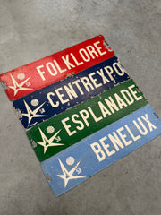 Original Expo 58 Directional Signs (Set of 4)