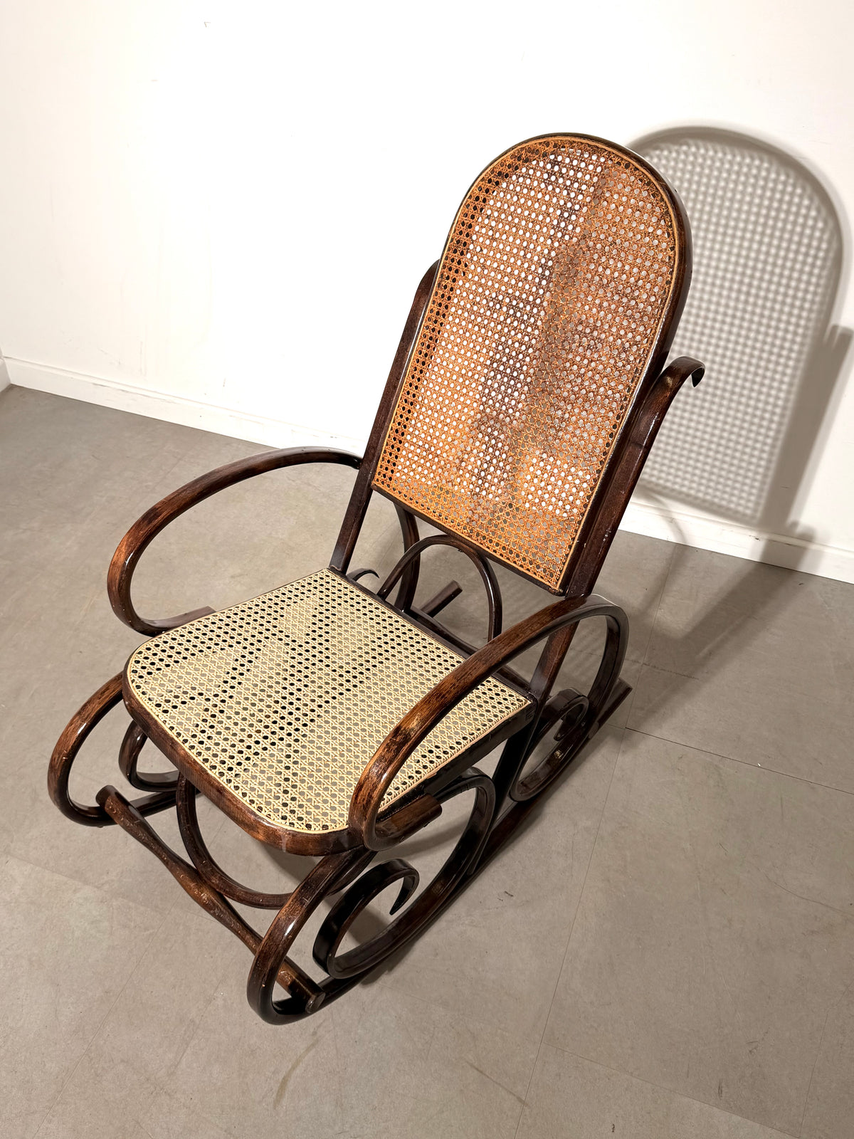 Antique Bentwood Rocking Chair
