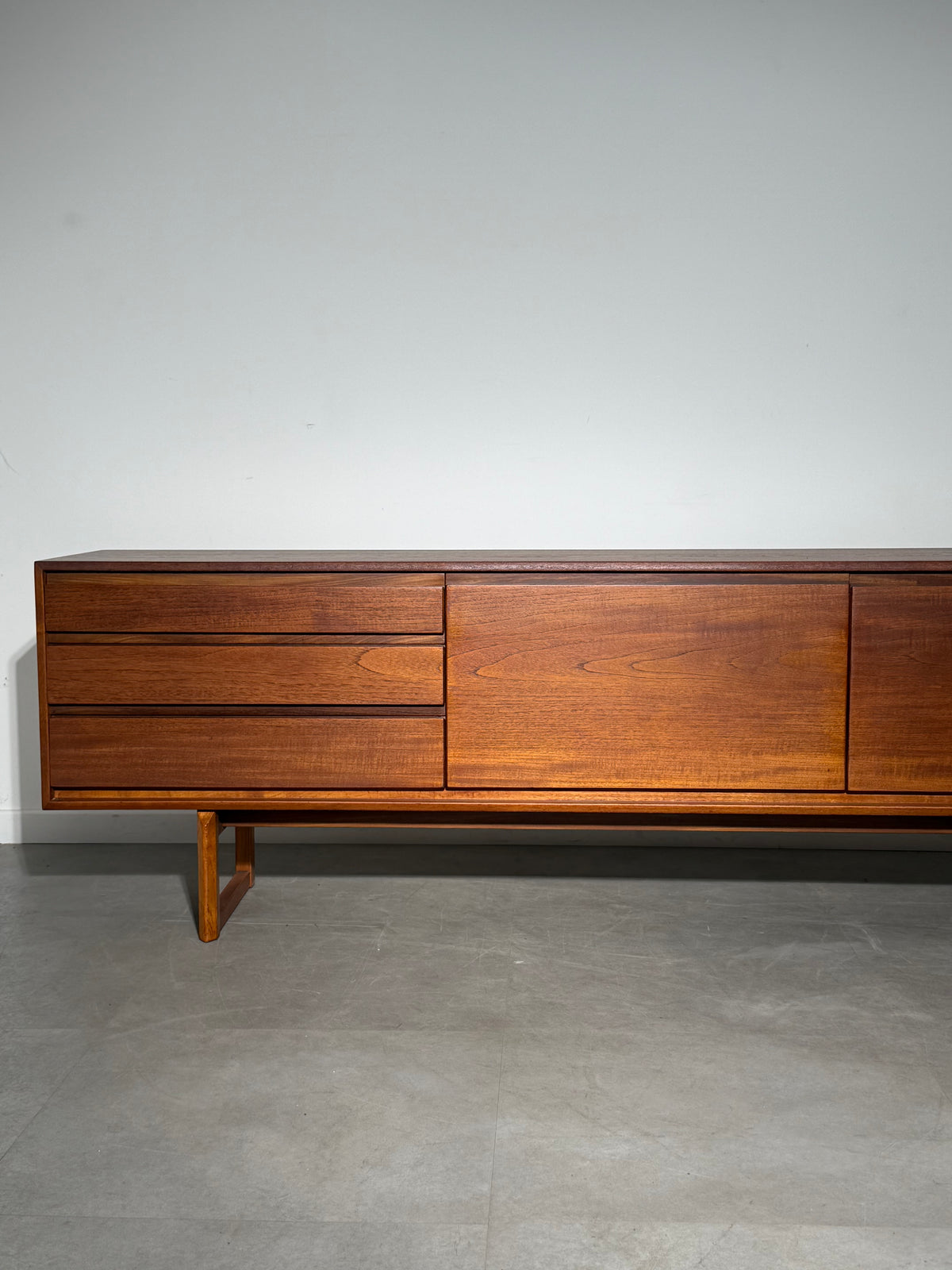 White & Newton Teak Sideboard – British Mid-Century Modern