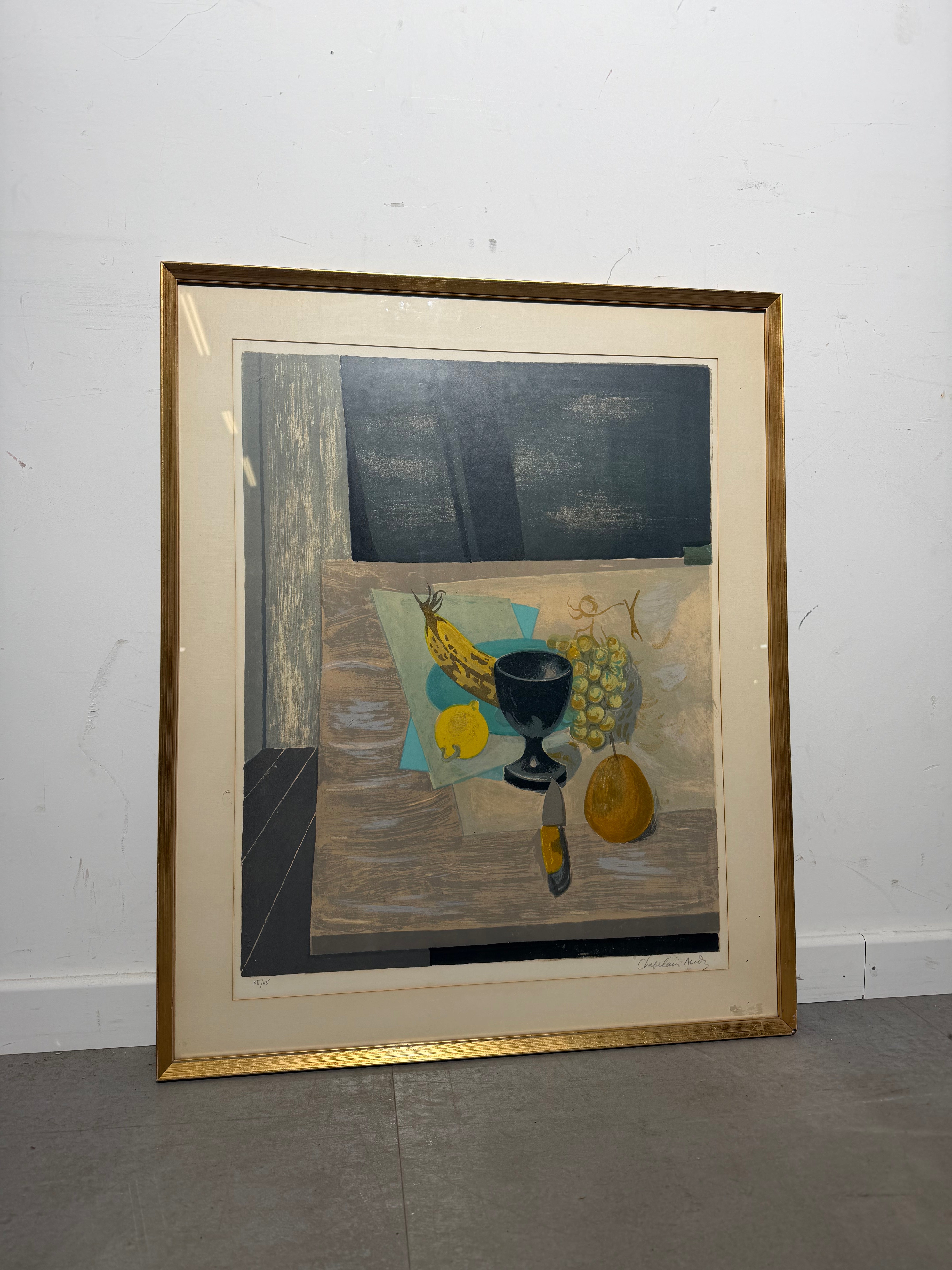 Roger Chapelain-Midy – Lithographie de nature morte