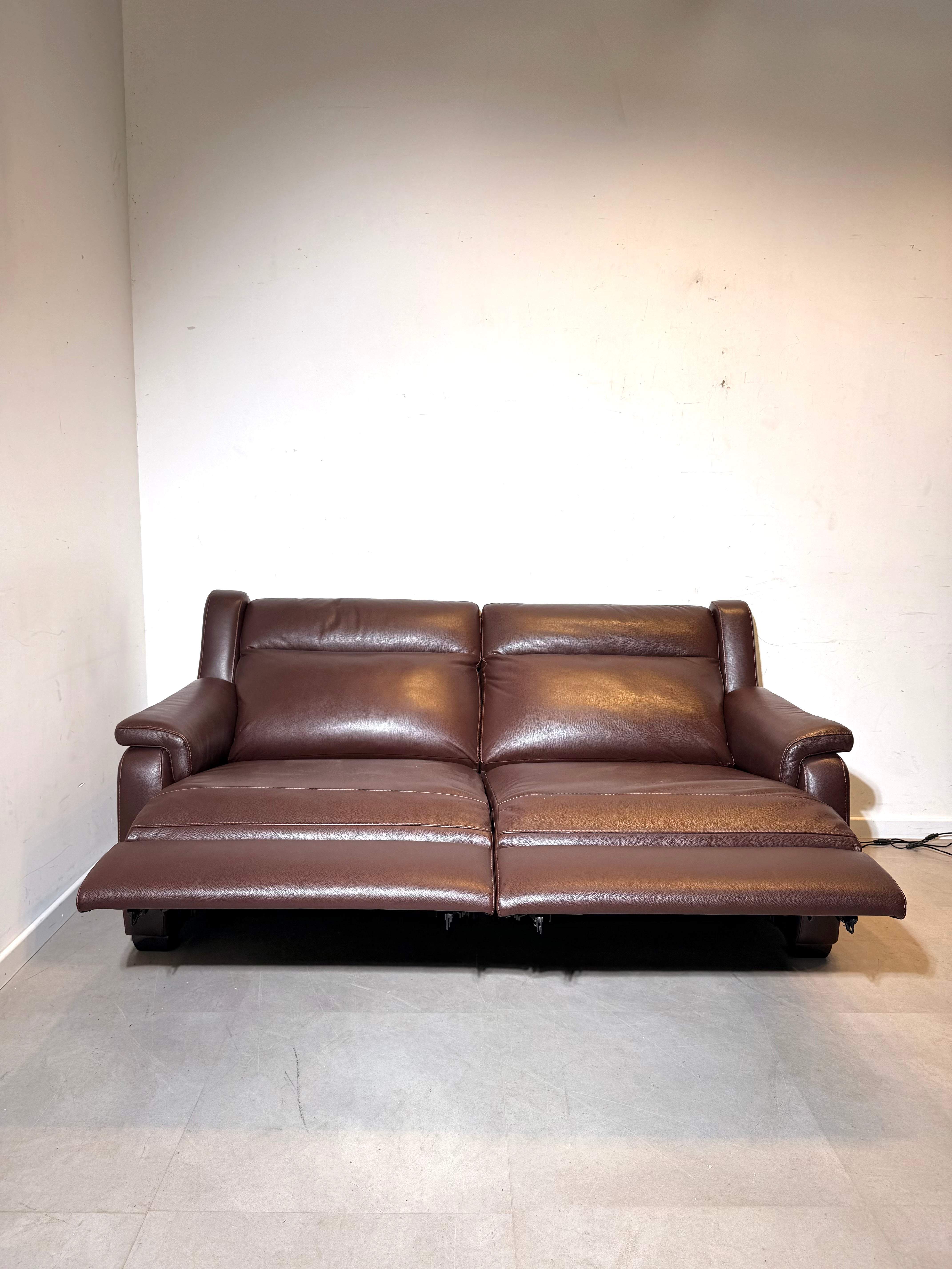 Taurus Electric Recliner 2-Seater Sofa + Armchair