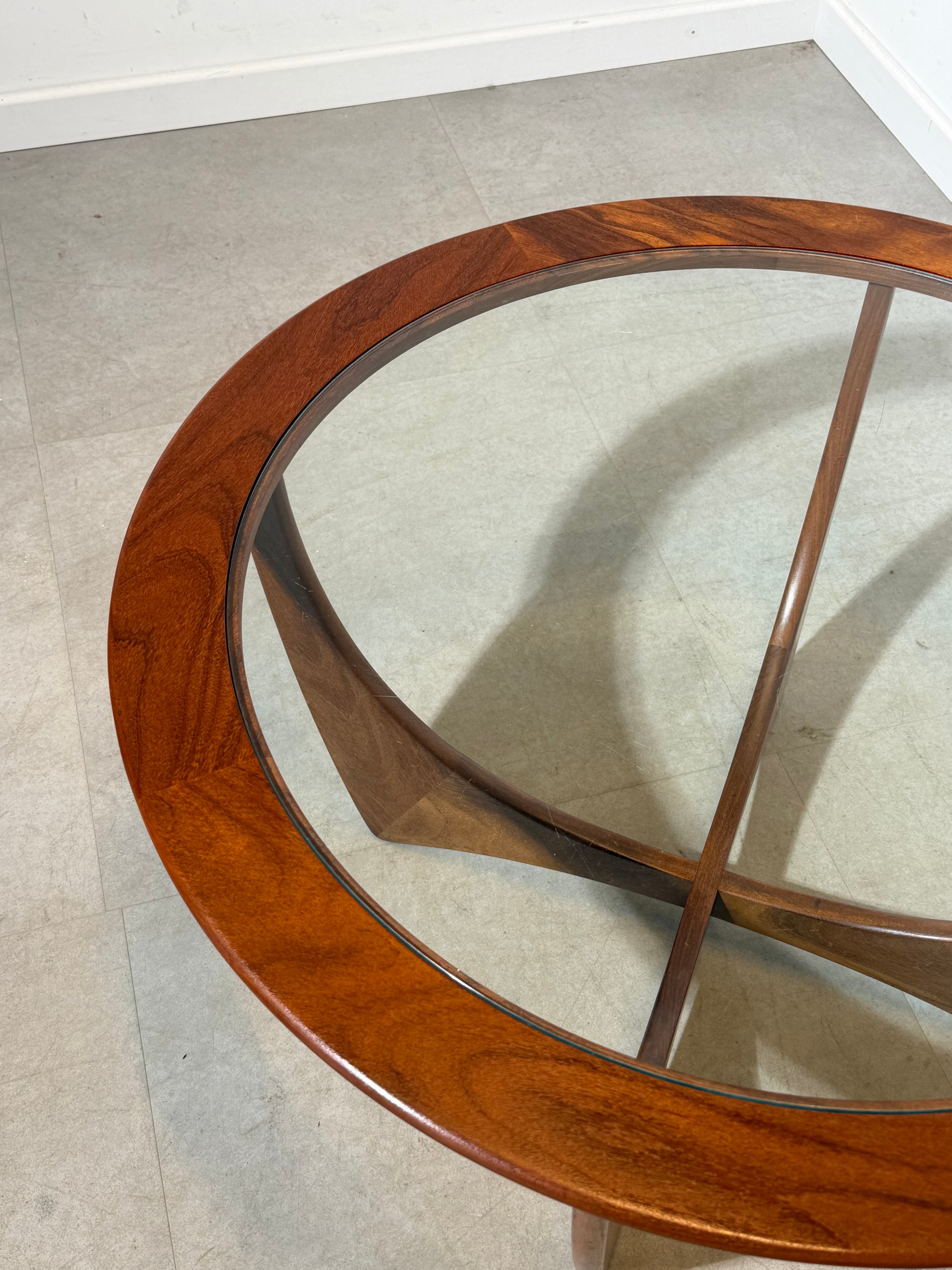 G-Plan “Astro” Coffee Table – Teak & Glass (1960s)