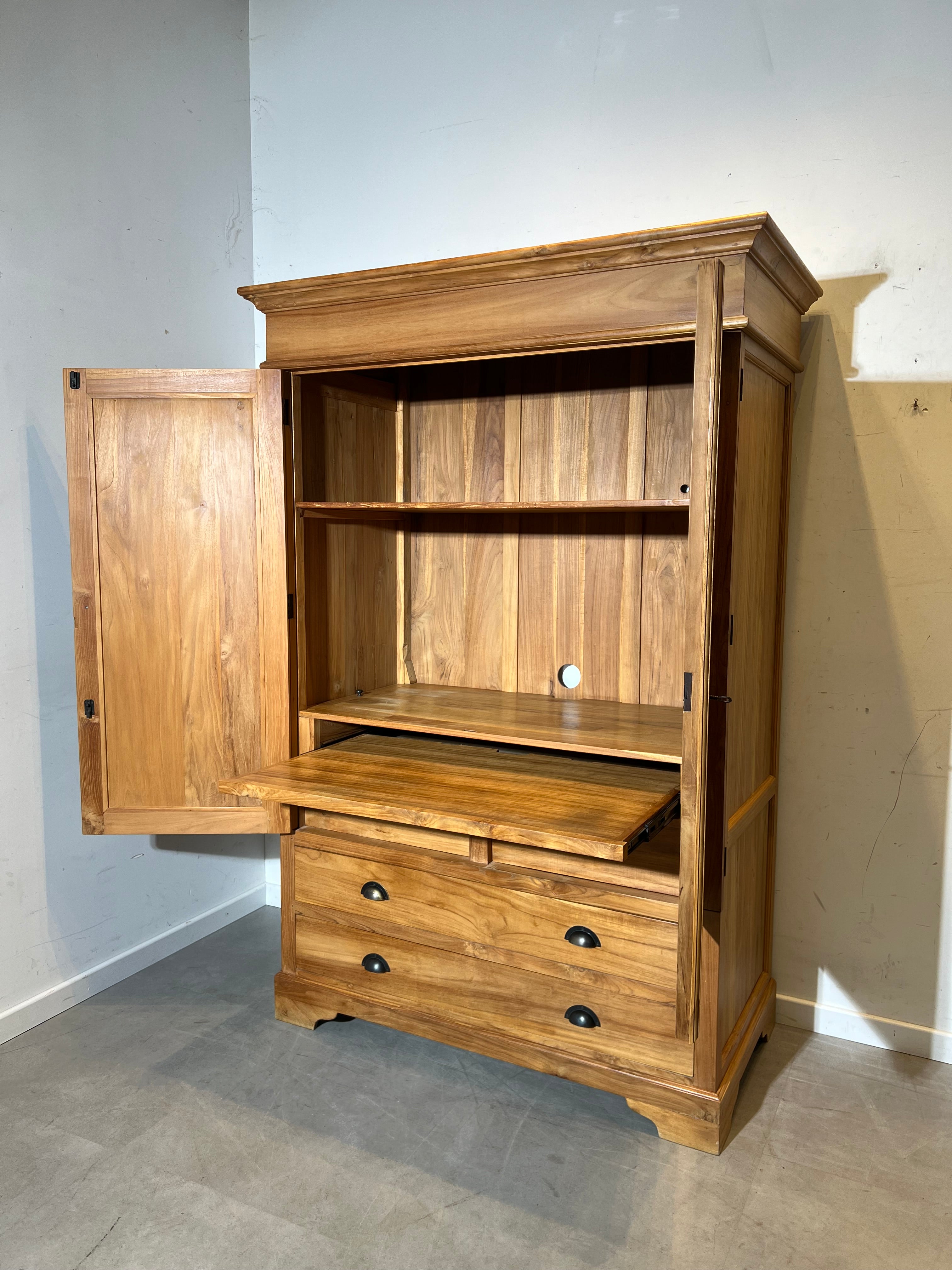 Teak Storage Cabinet