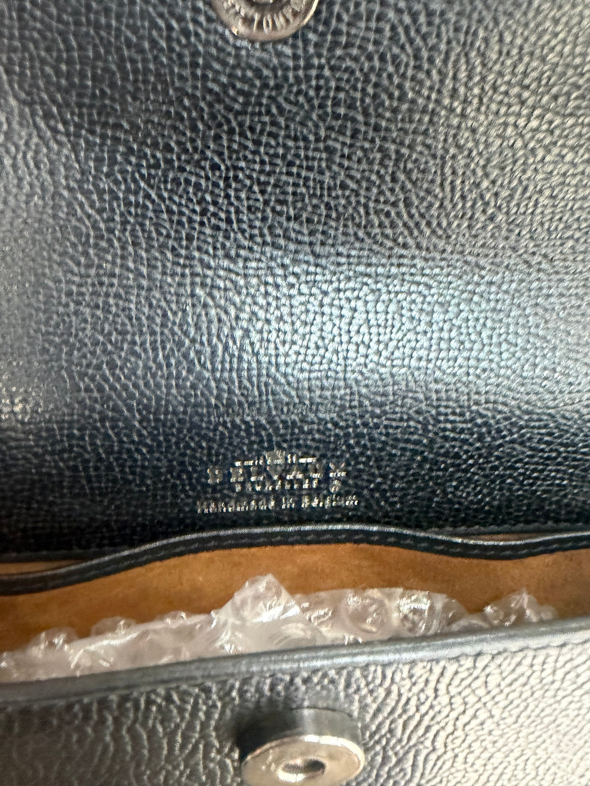 Delvaux Le Cèdre Black Leather Crossbody Bag