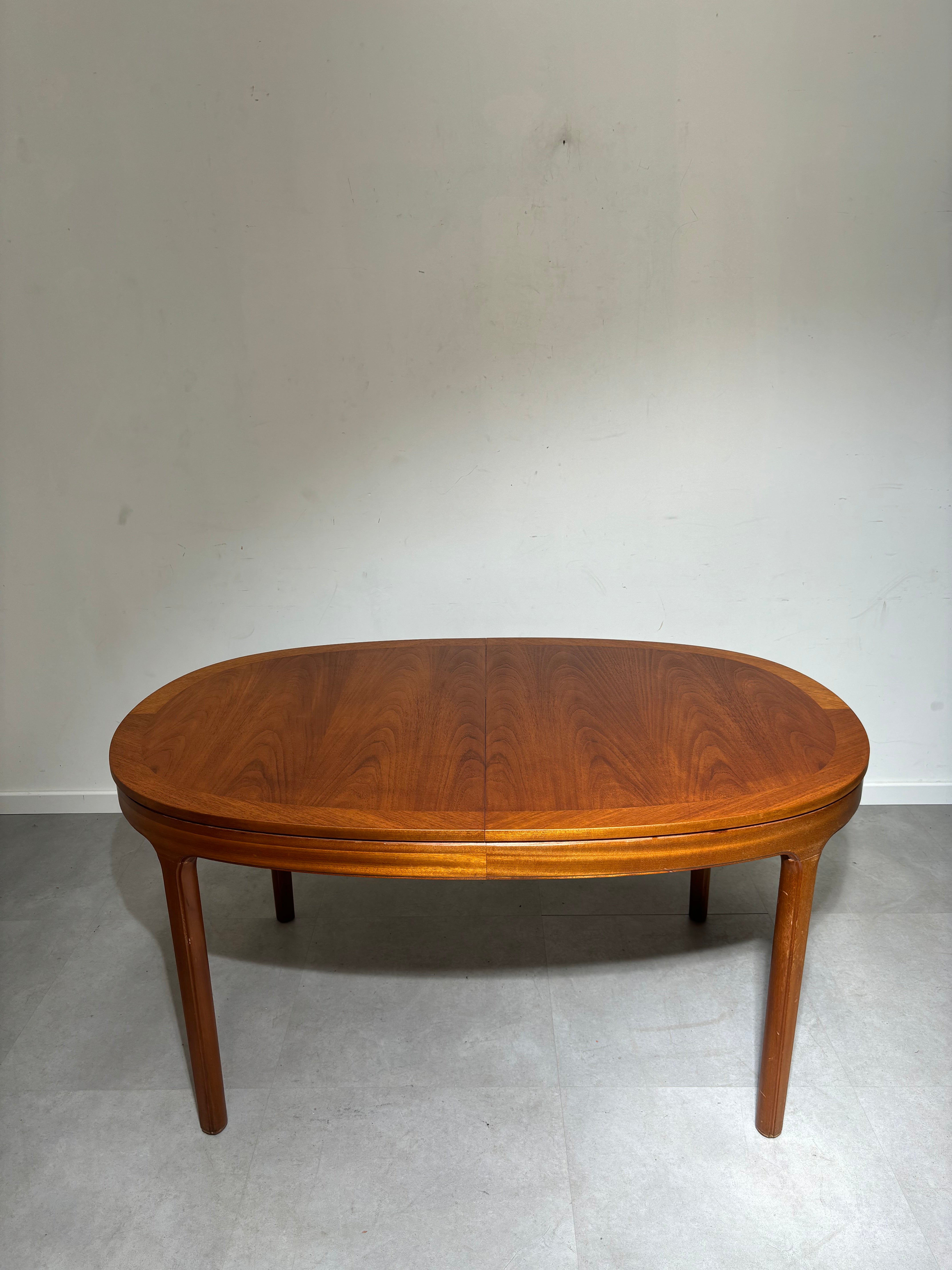 Vintage Nathan extendable dining table