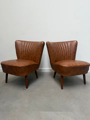 Vintage Expo 58 Cocktail Chair – Cognac Brown