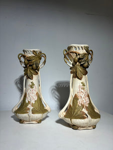 Pair art nouveau “Royal Dux” Vases