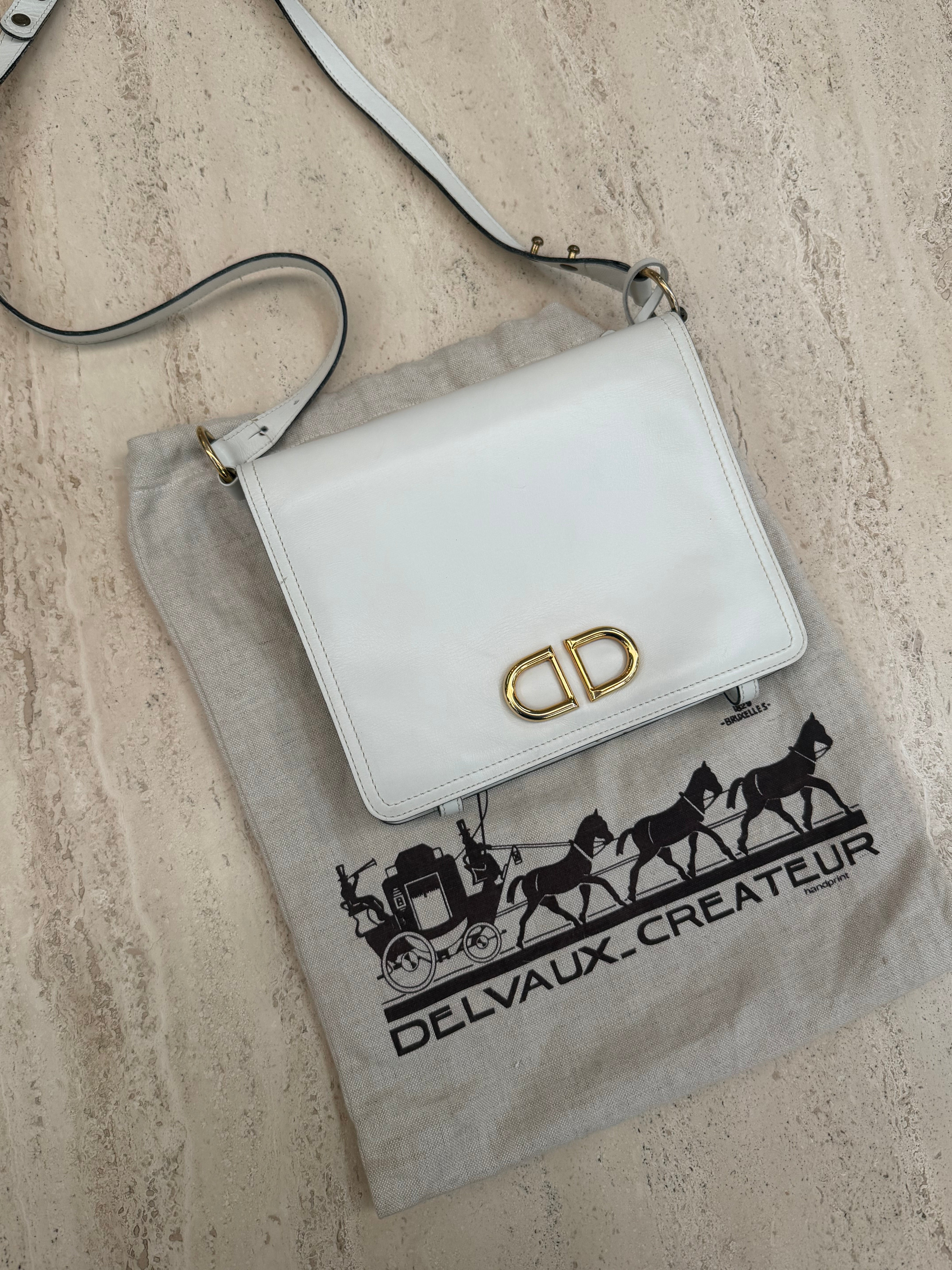 Delvaux “Camargue” OFF WHITE