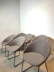 Set of 6 Vincent Sheppard “Joe” dining chairs