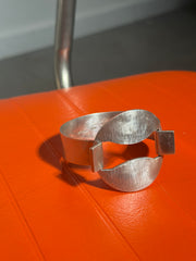 Bent Gabrielsen for Hans Hansen Sterling Silver Cuff Bracelet, Denmark, 1960s