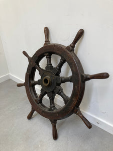 Steering Wheel Antique Boat