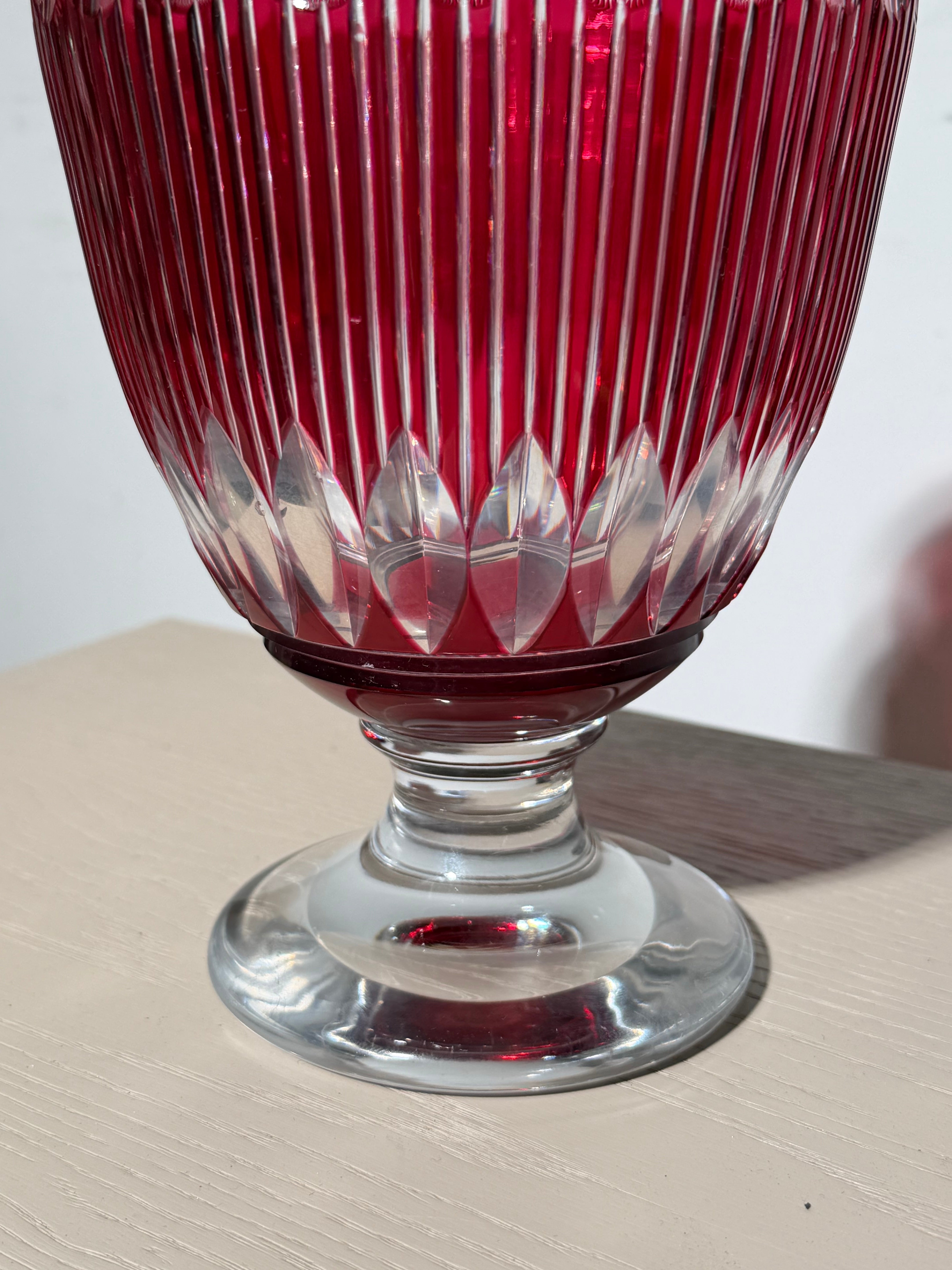 Val St Lambert kristallen vaas - "Antinéa” - 1926 Art Deco