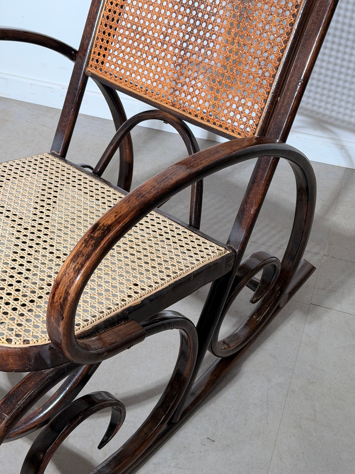 Antique Bentwood Rocking Chair