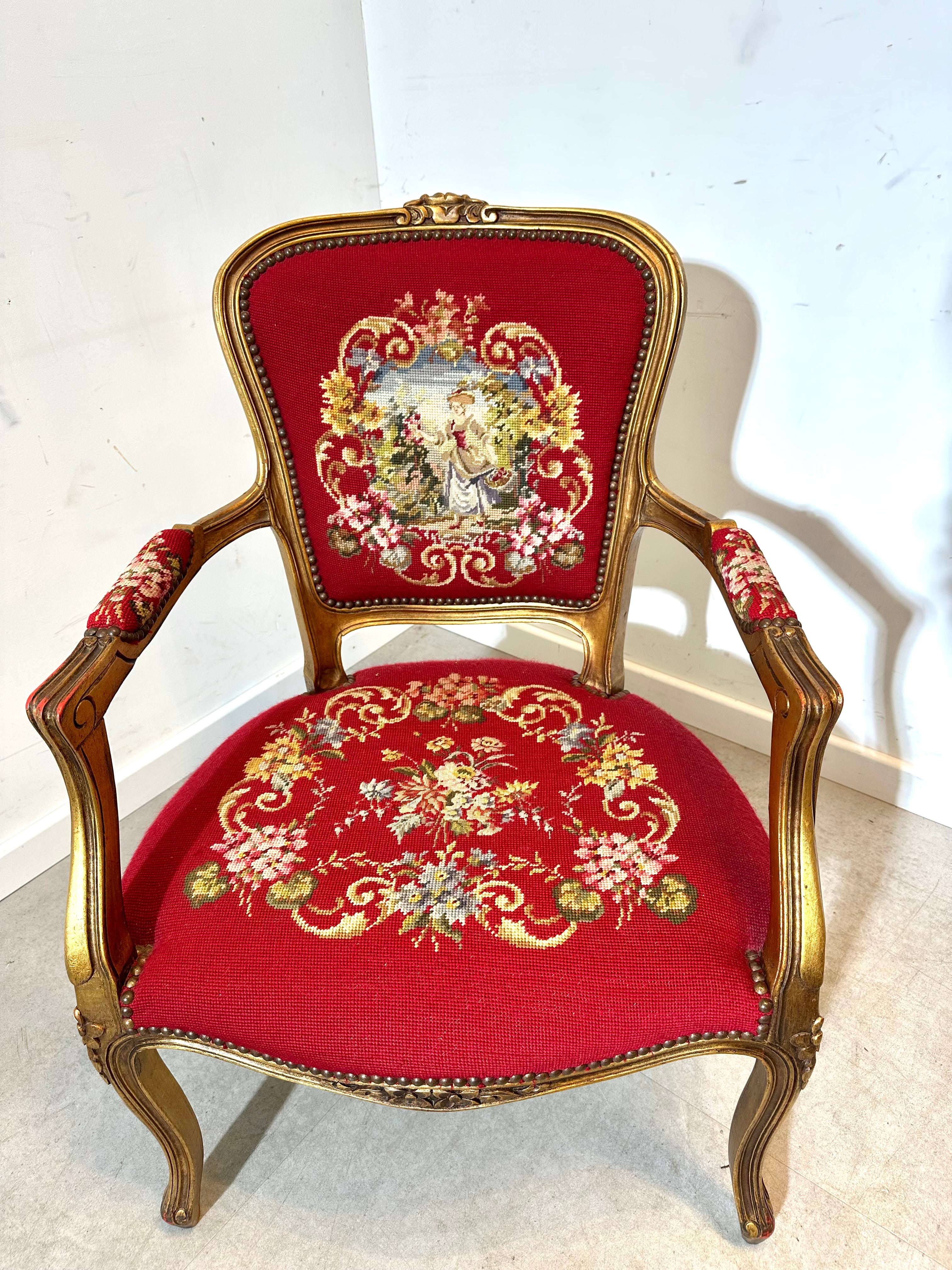 Louis XVI Style Armchair