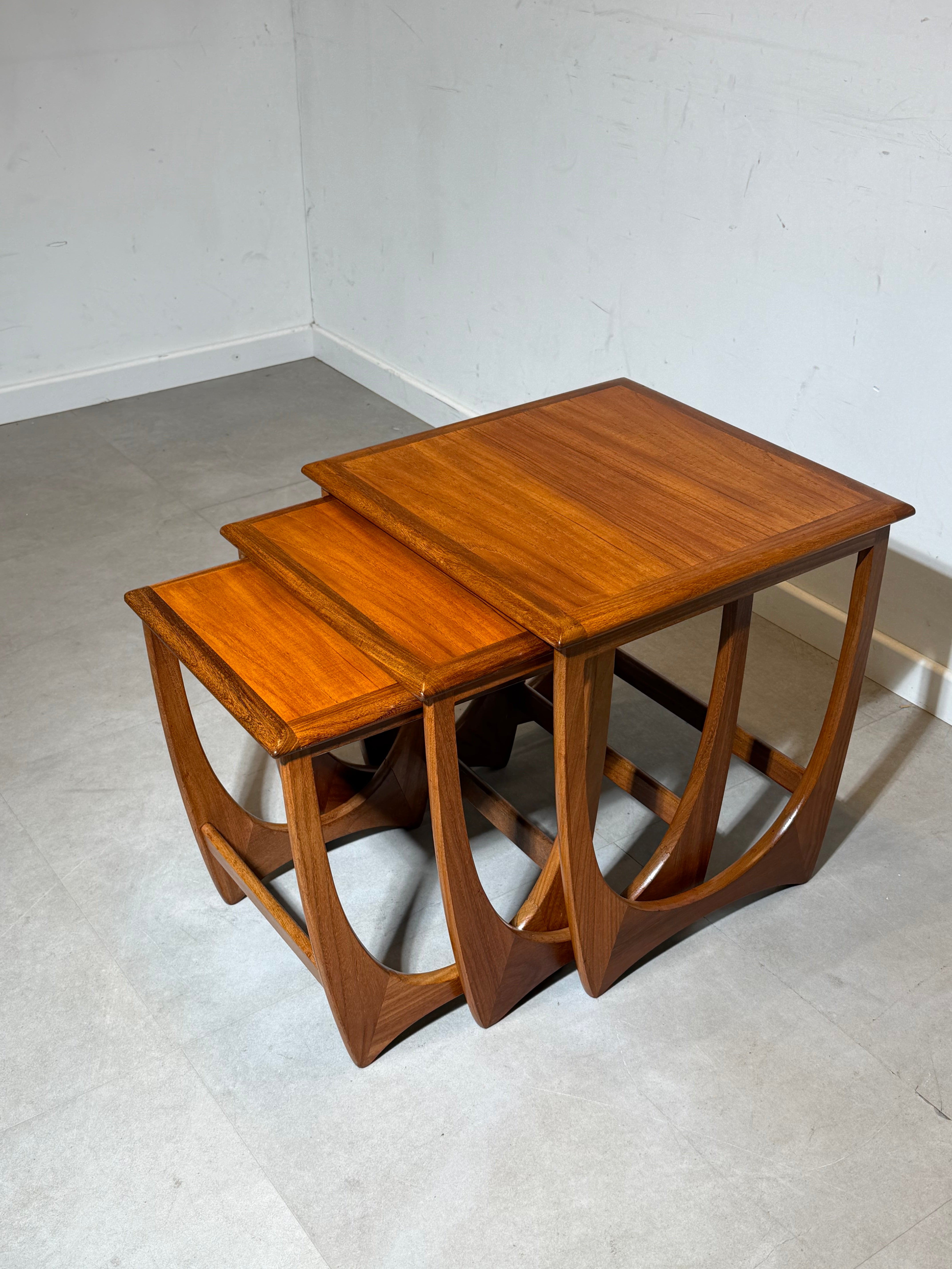 G-Plan Astro Nest of Tables in Teak – Mid-Century Modern