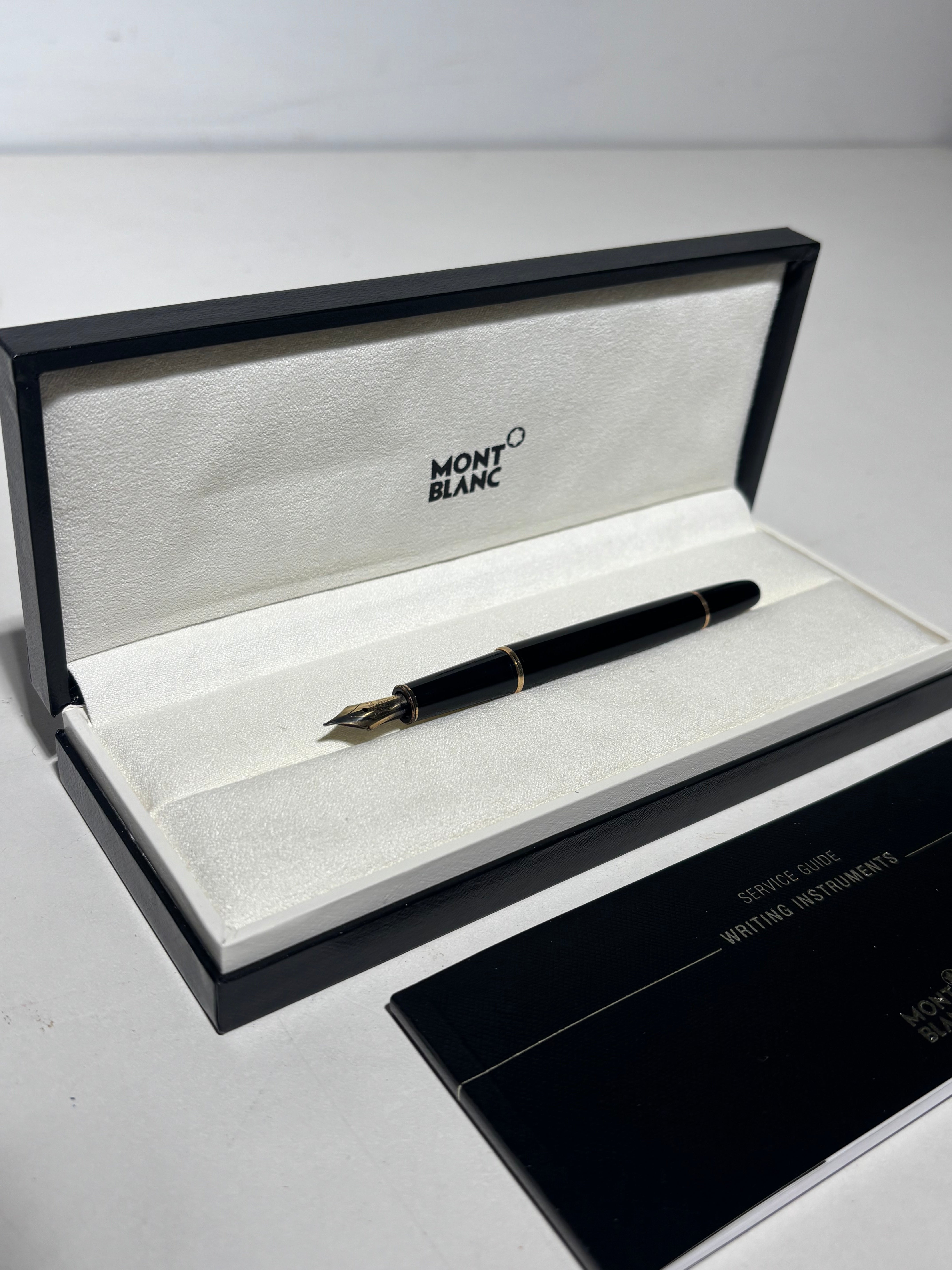 Mont Blanc 18 KT Gold Fountain Pen “Meisterstuck”