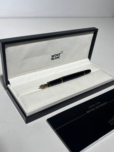 Mont Blanc 18 KT Gold Fountain Pen “Meisterstuck”