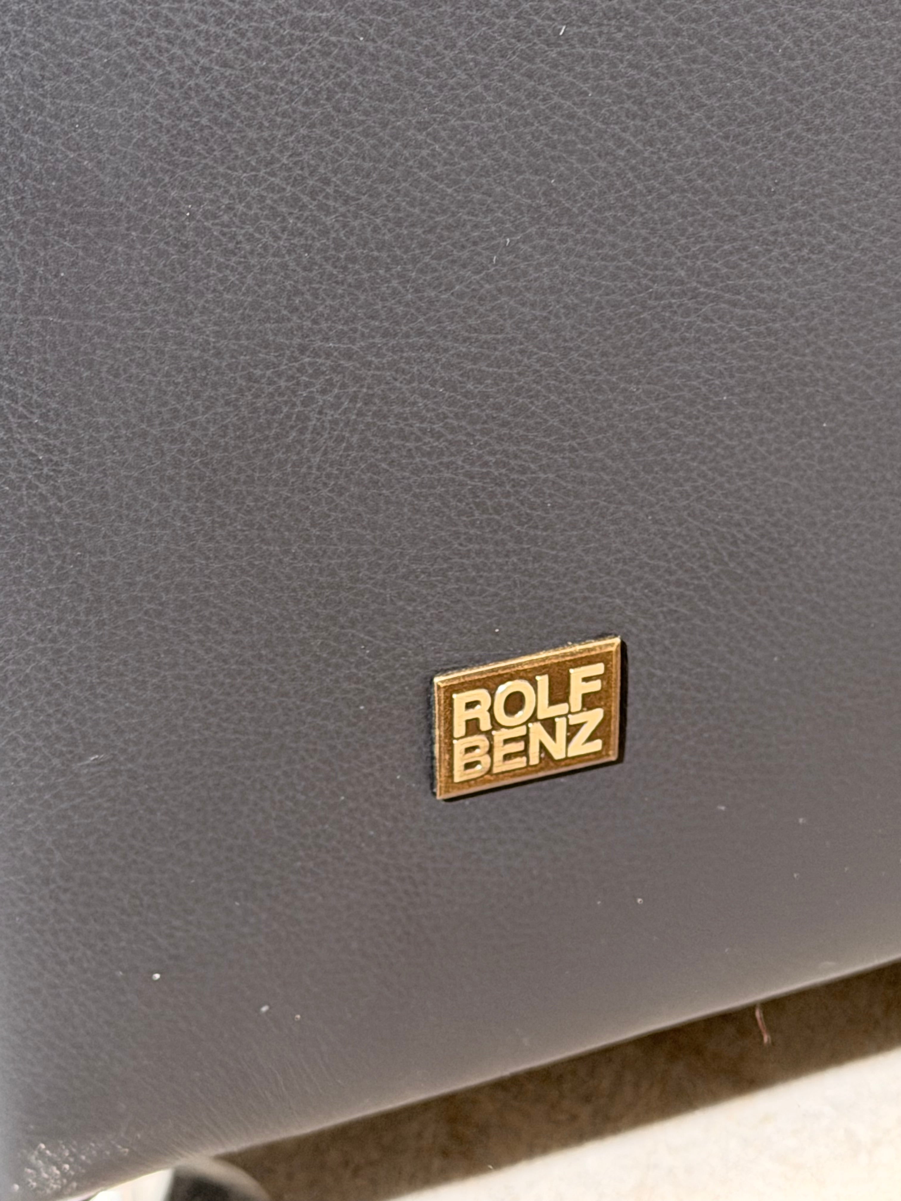 Rolf Benz Designer Leather Armchair