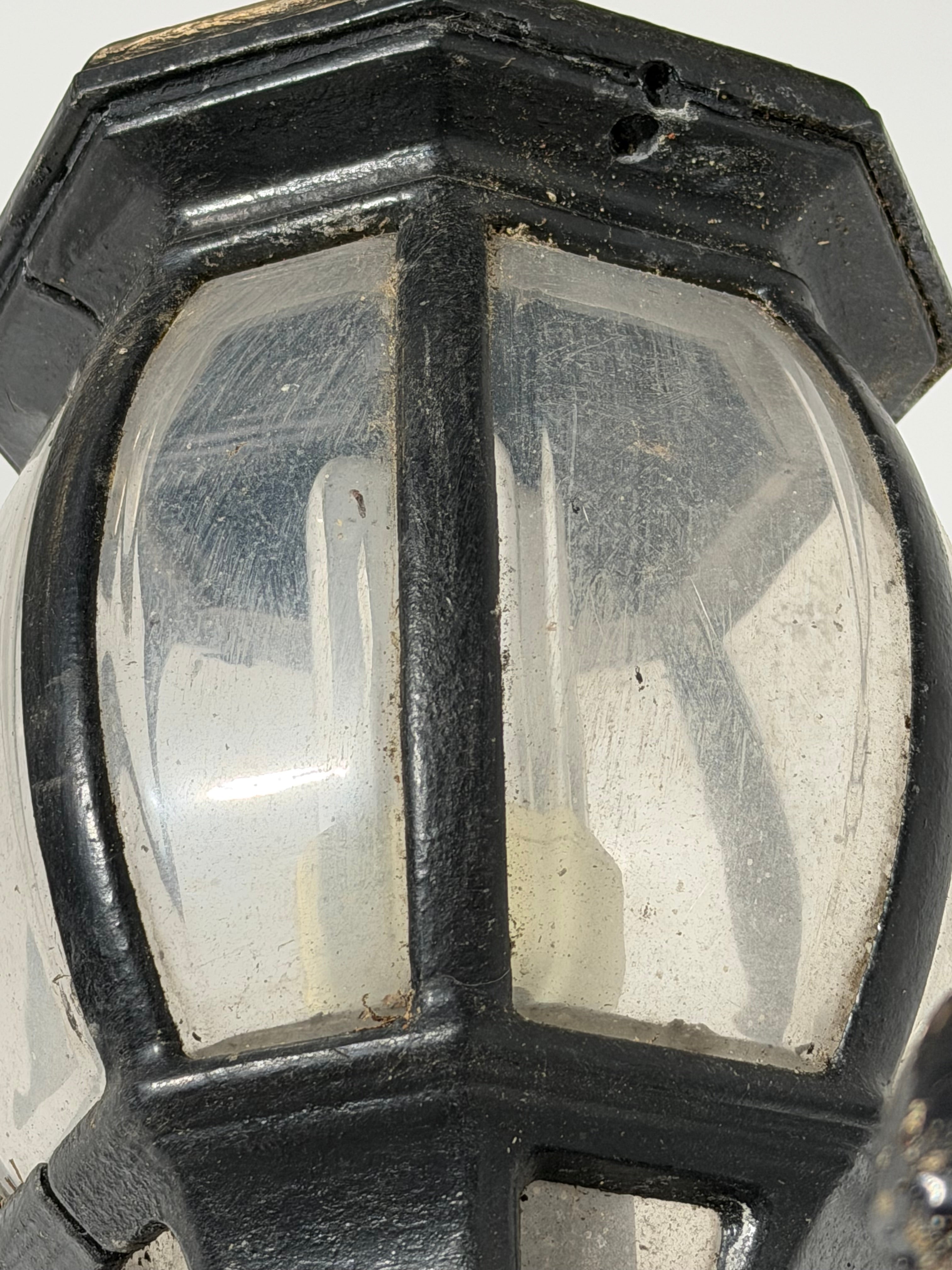 Vintage Cast Iron Street Lamp Post – 245 cm