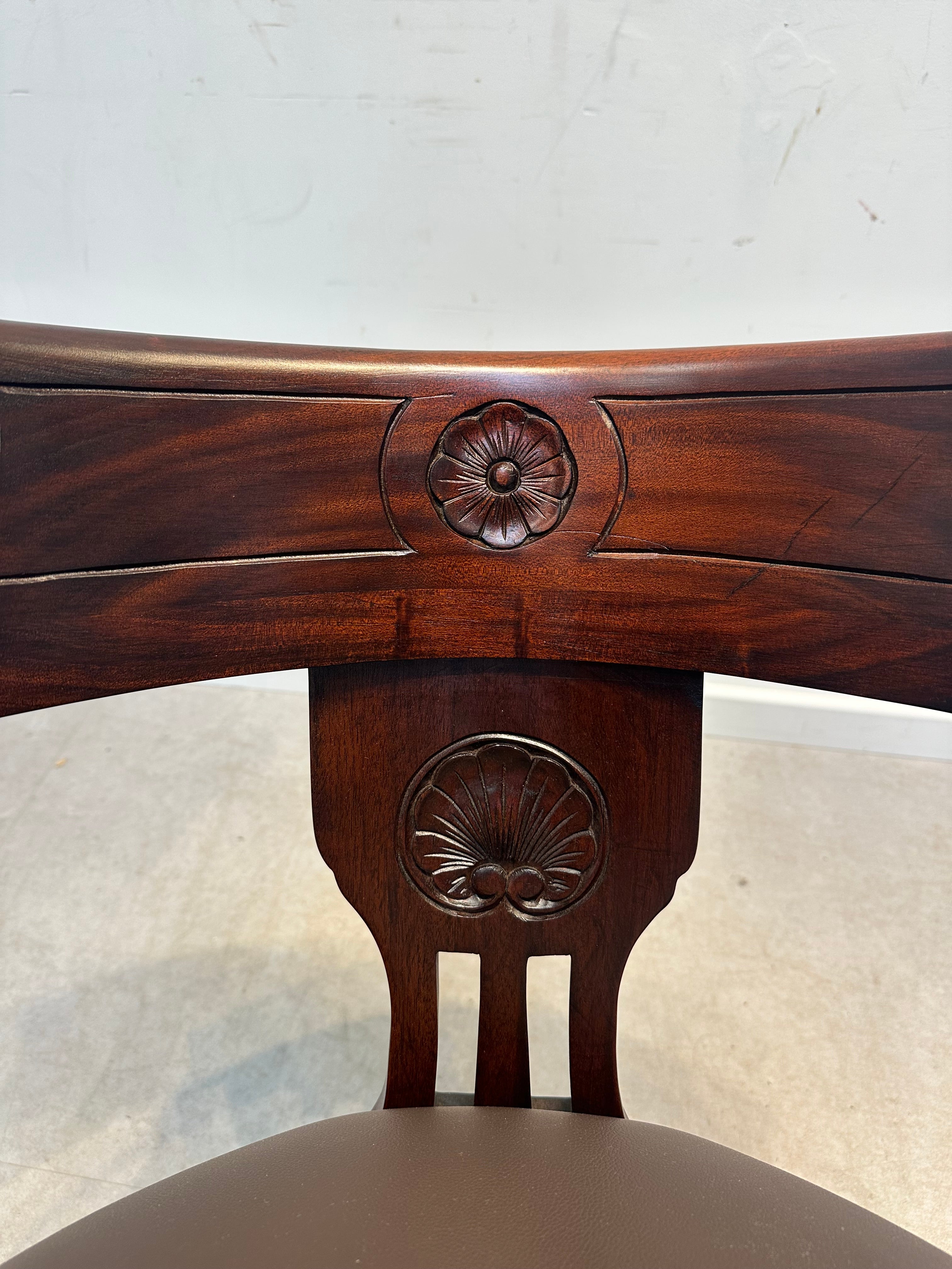 Chaise de bureau « Acajou »