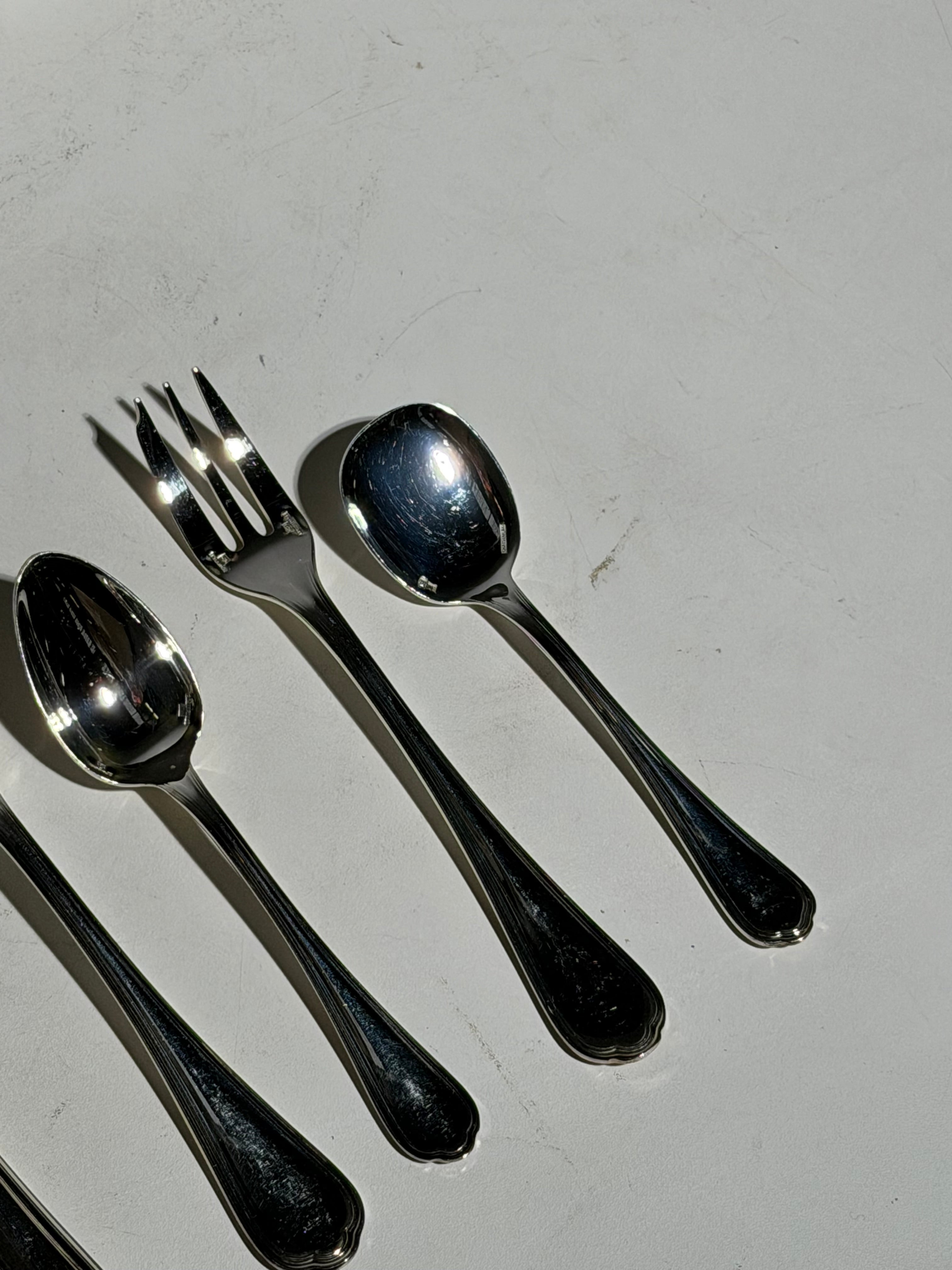 Christofle “Spatours” 144-Piece Flatware Set — New in Original Boxes