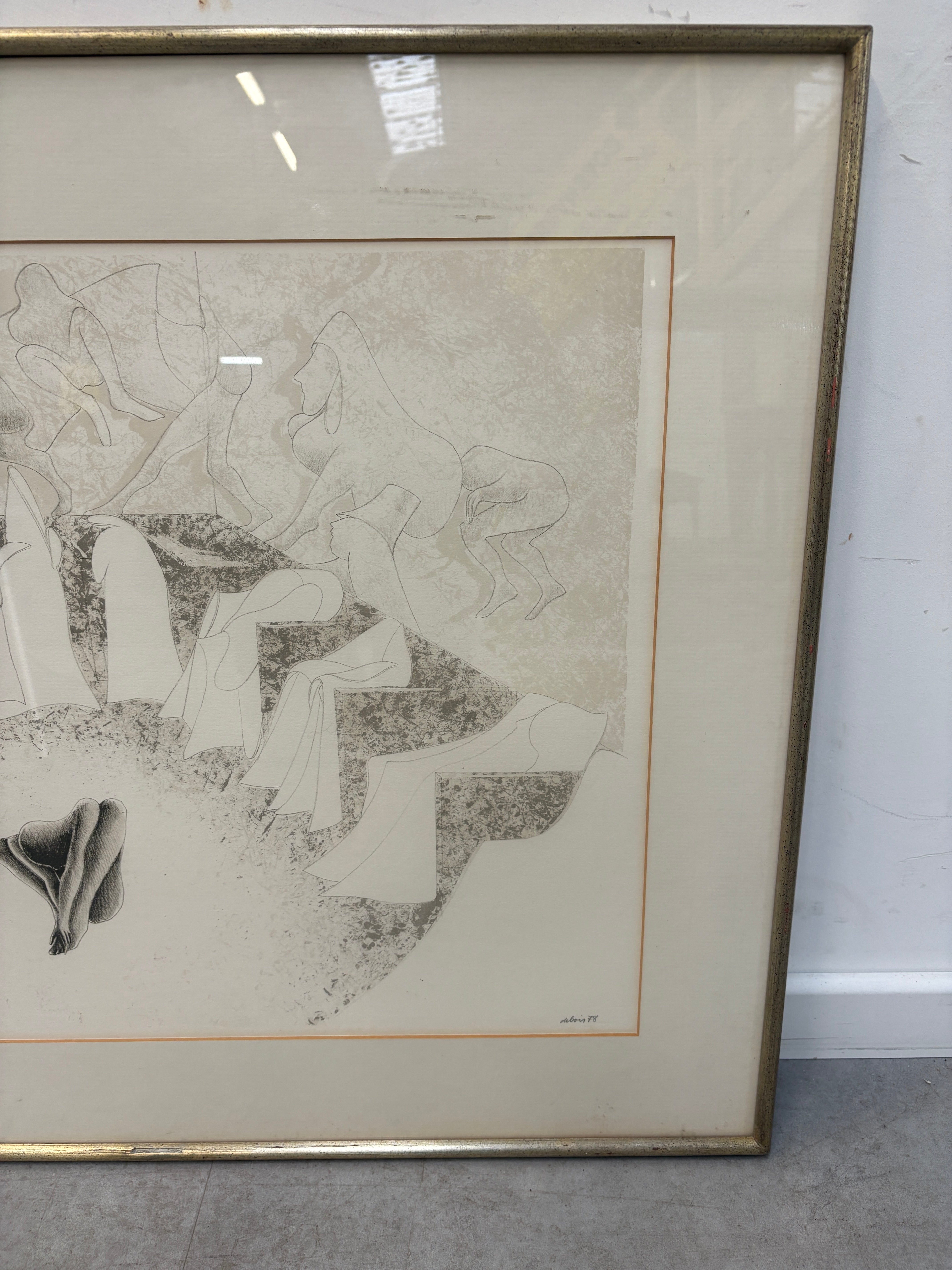 Albert Debois — Originele tekening (Belgisch, 1938)