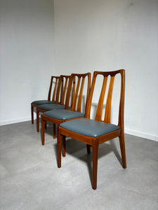 Set of four “Nathan” Dining chairs