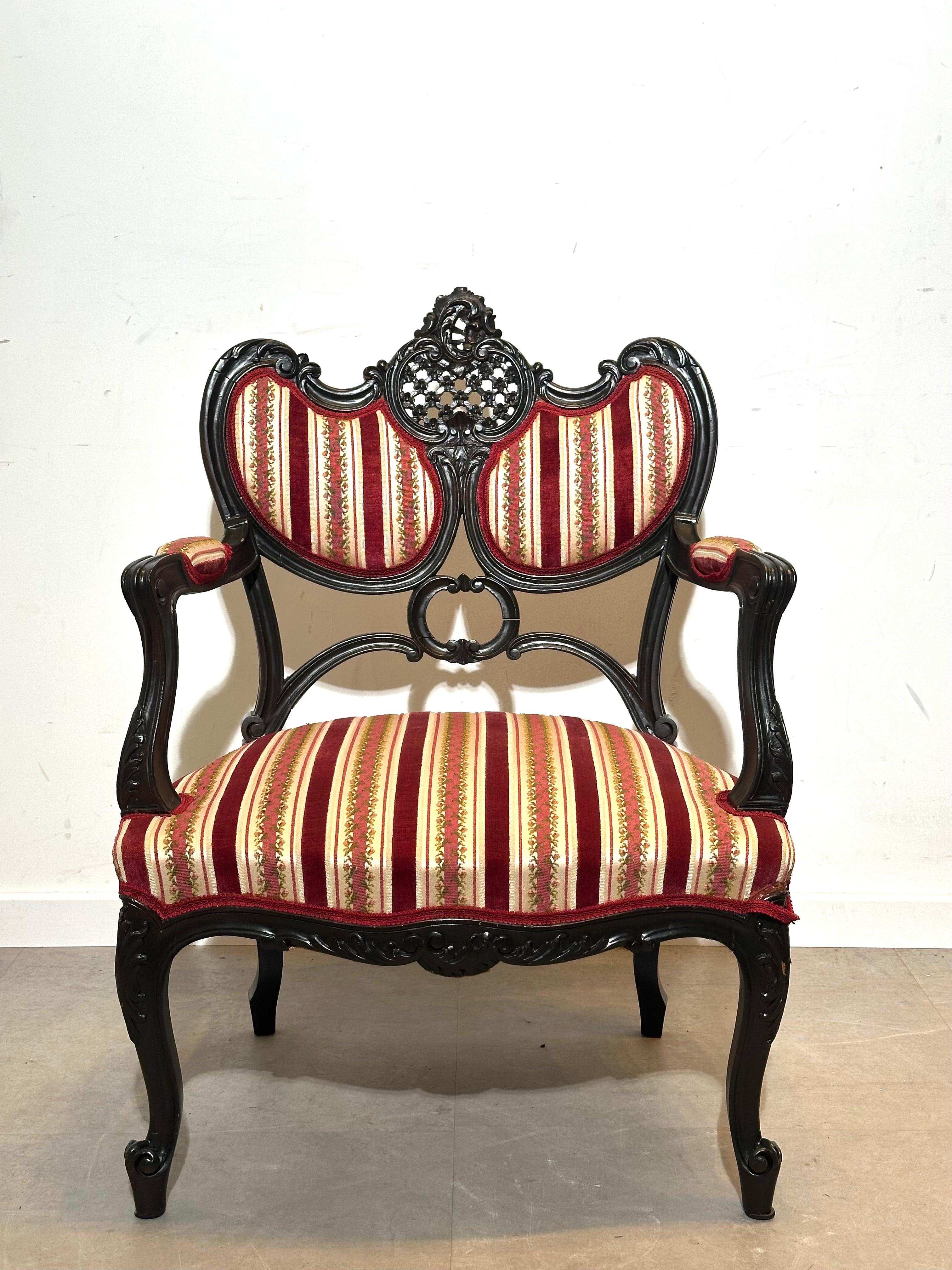 Ensemble de salon victorien ancien