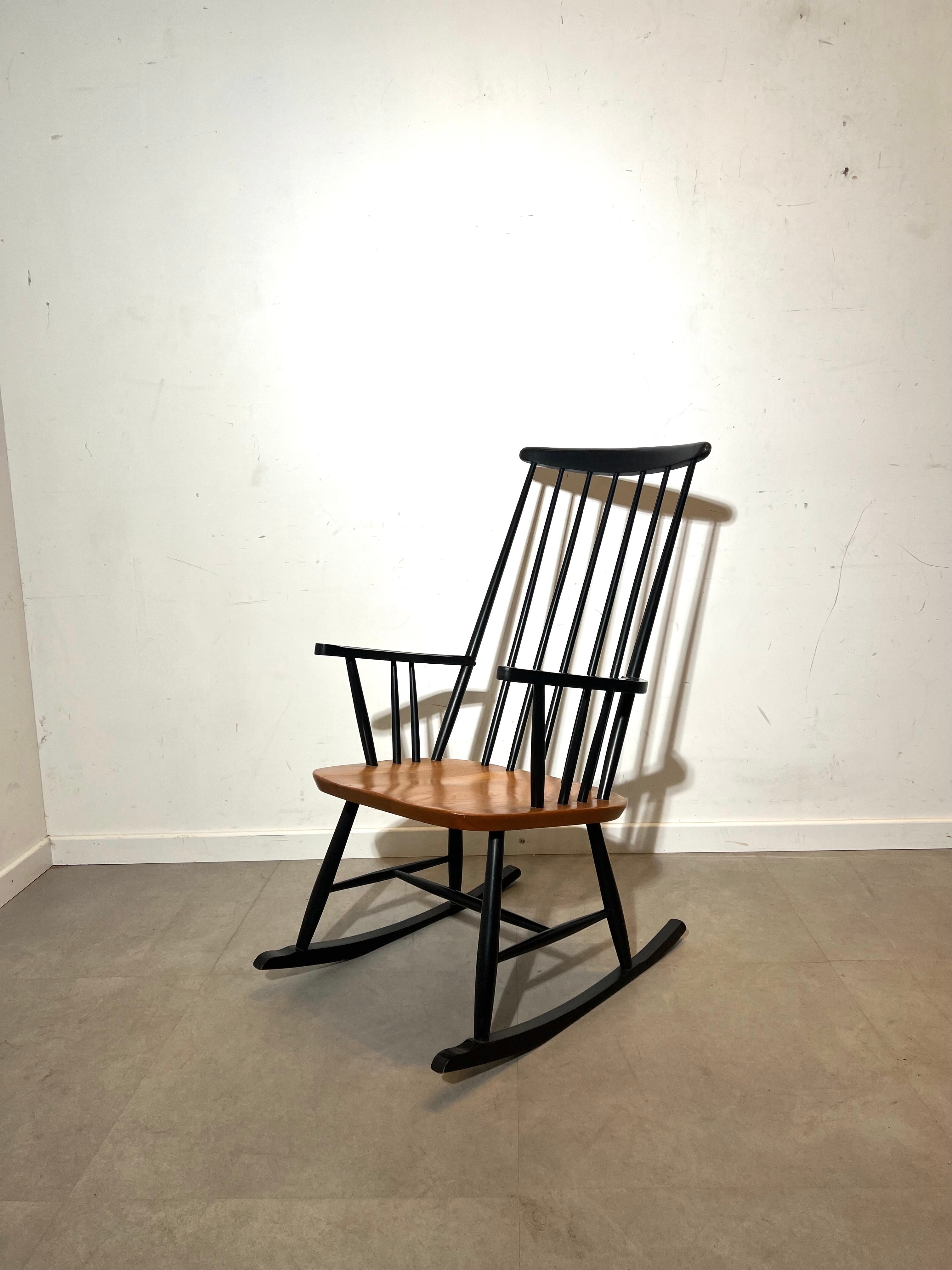 Scandinavian Rocking Chair by Ilmari TapioVaara