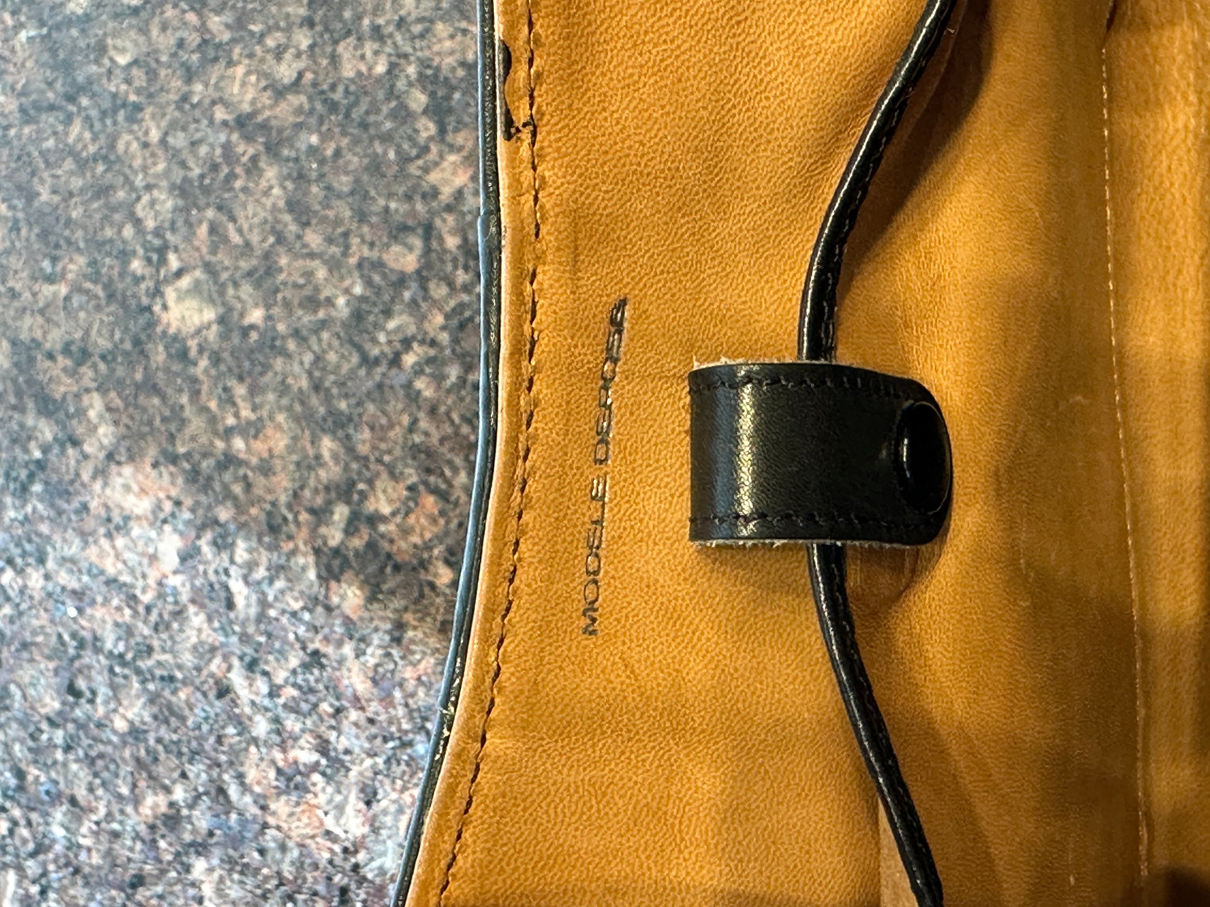 Sac à main Delvaux « Brillant PM » – Cuir noir