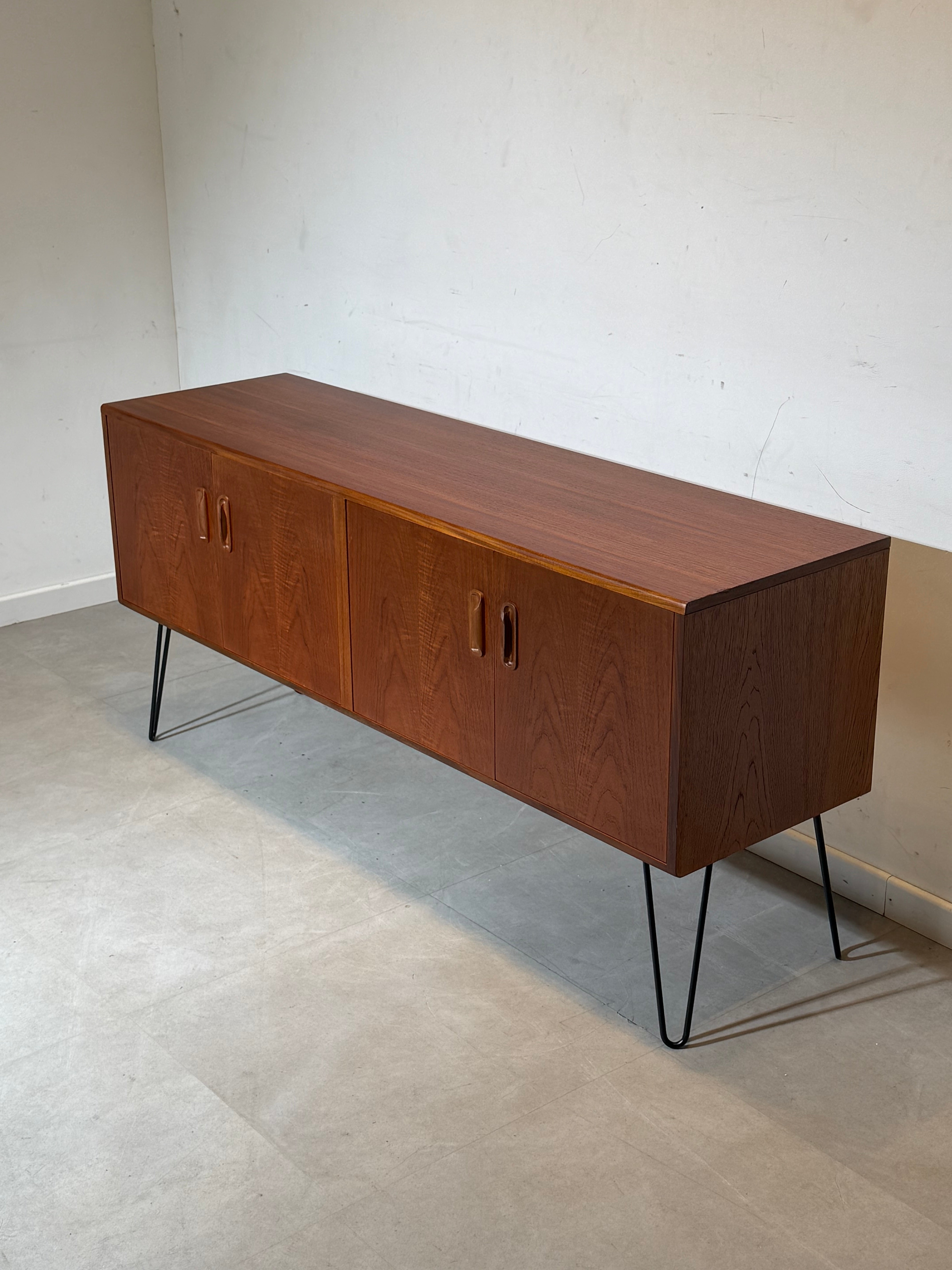 G-Plan Teak Sideboard with Hairpin Legs – Mid-Century Modern Vintage Cabinet