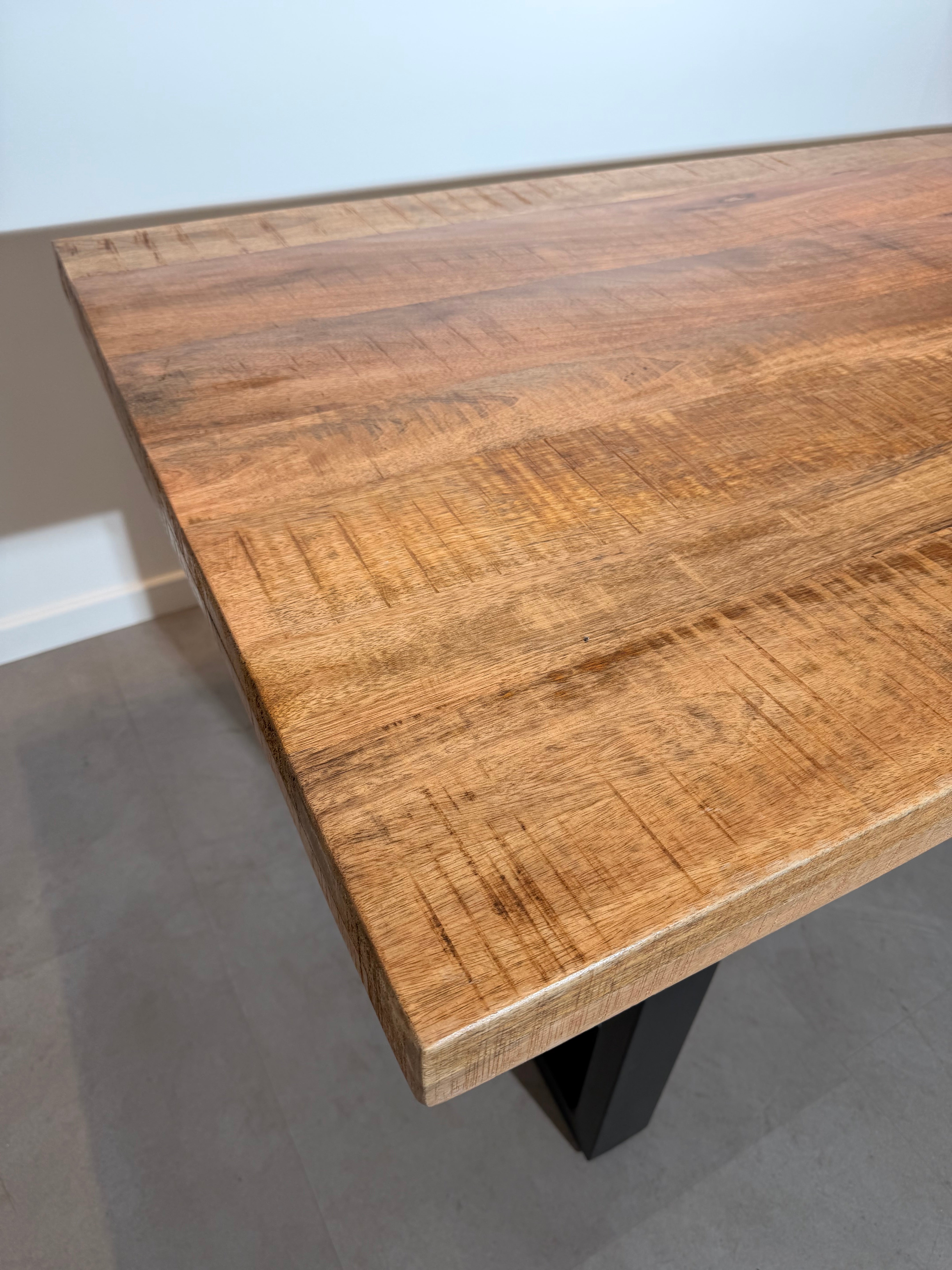 Industrial Mango Wood Dining Table