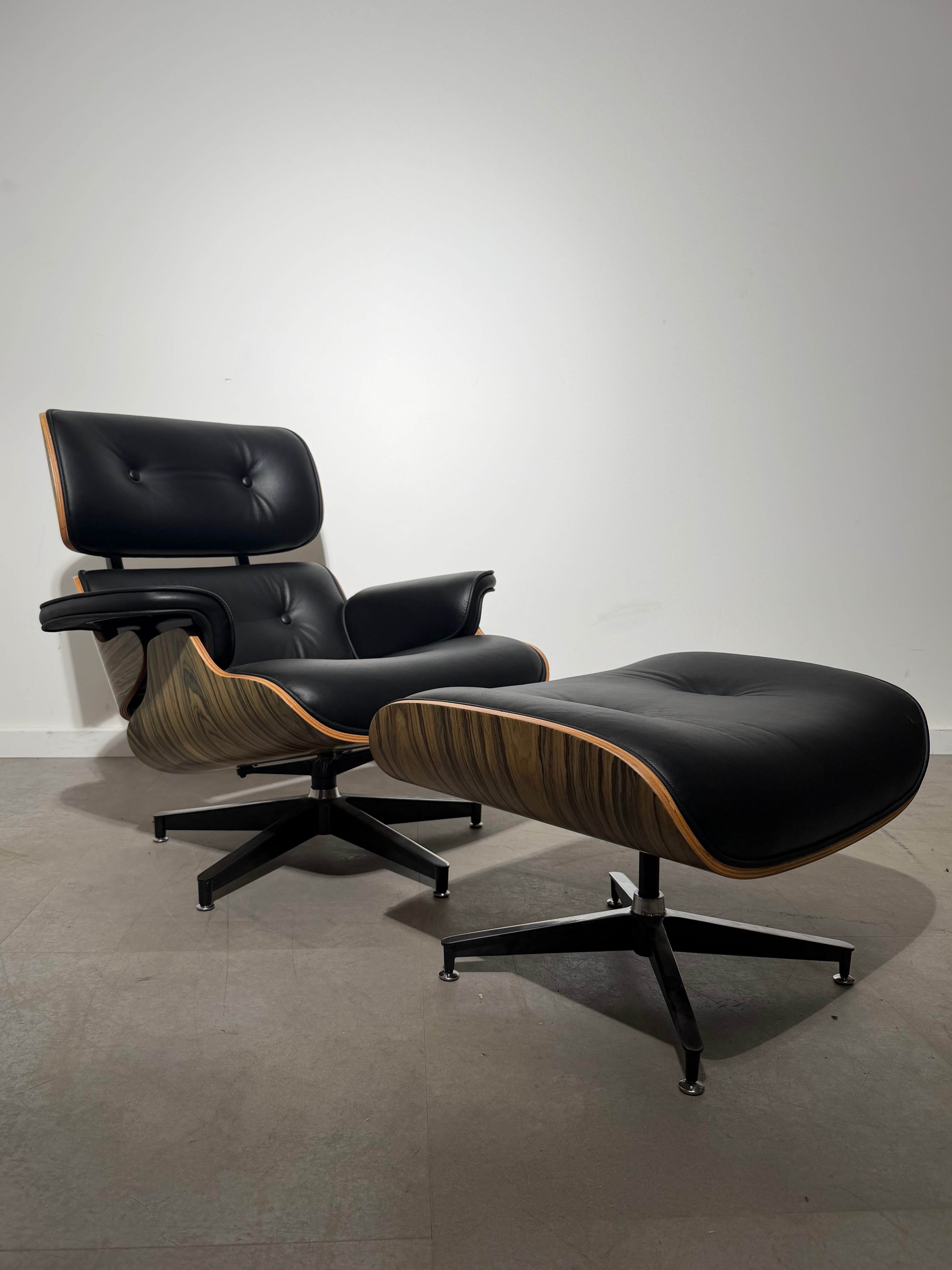 Eames Lounge Chair & Ottoman Replica – Rosewood Finish