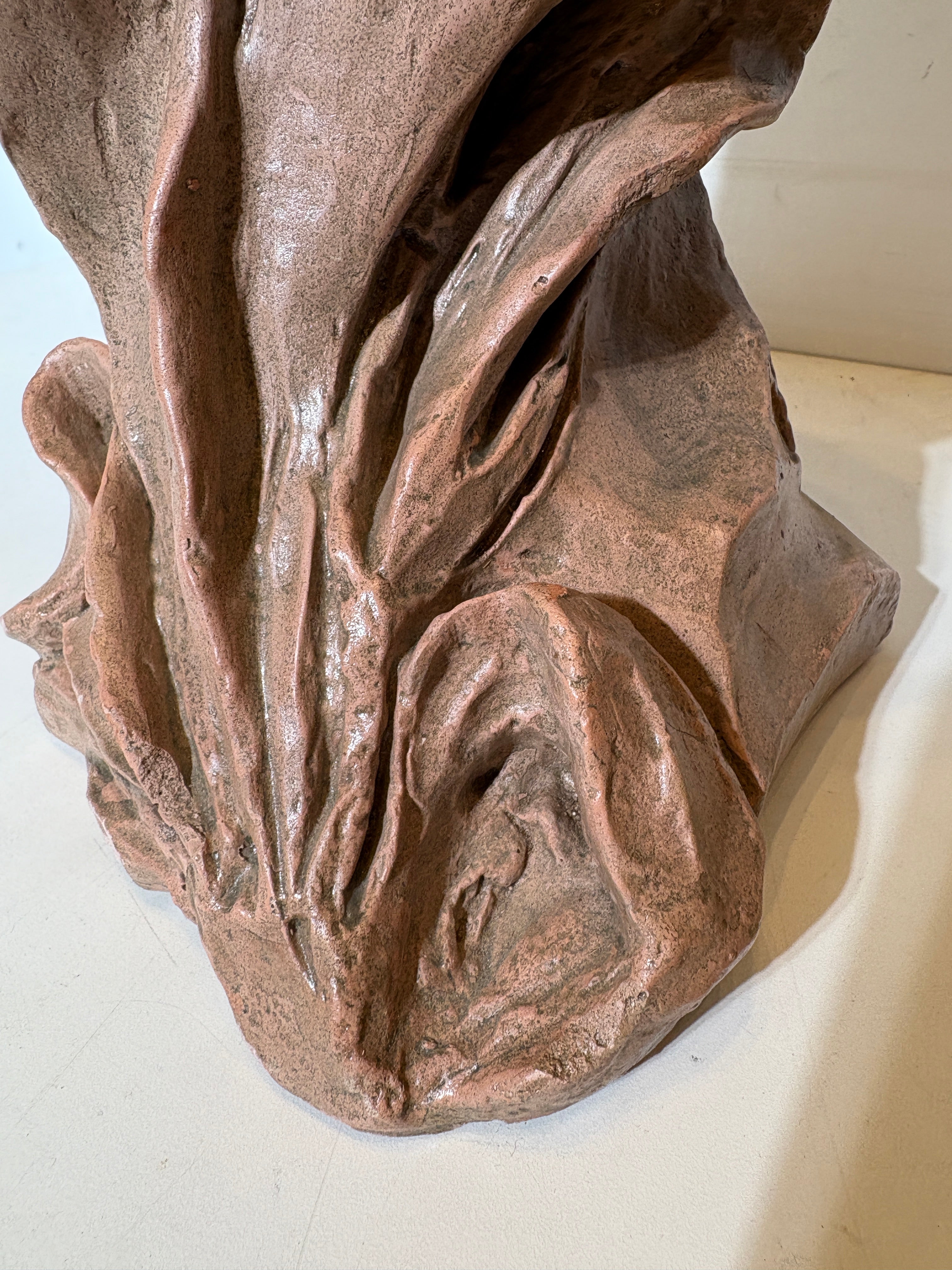 Antieke buste Art Nouveau vrouw