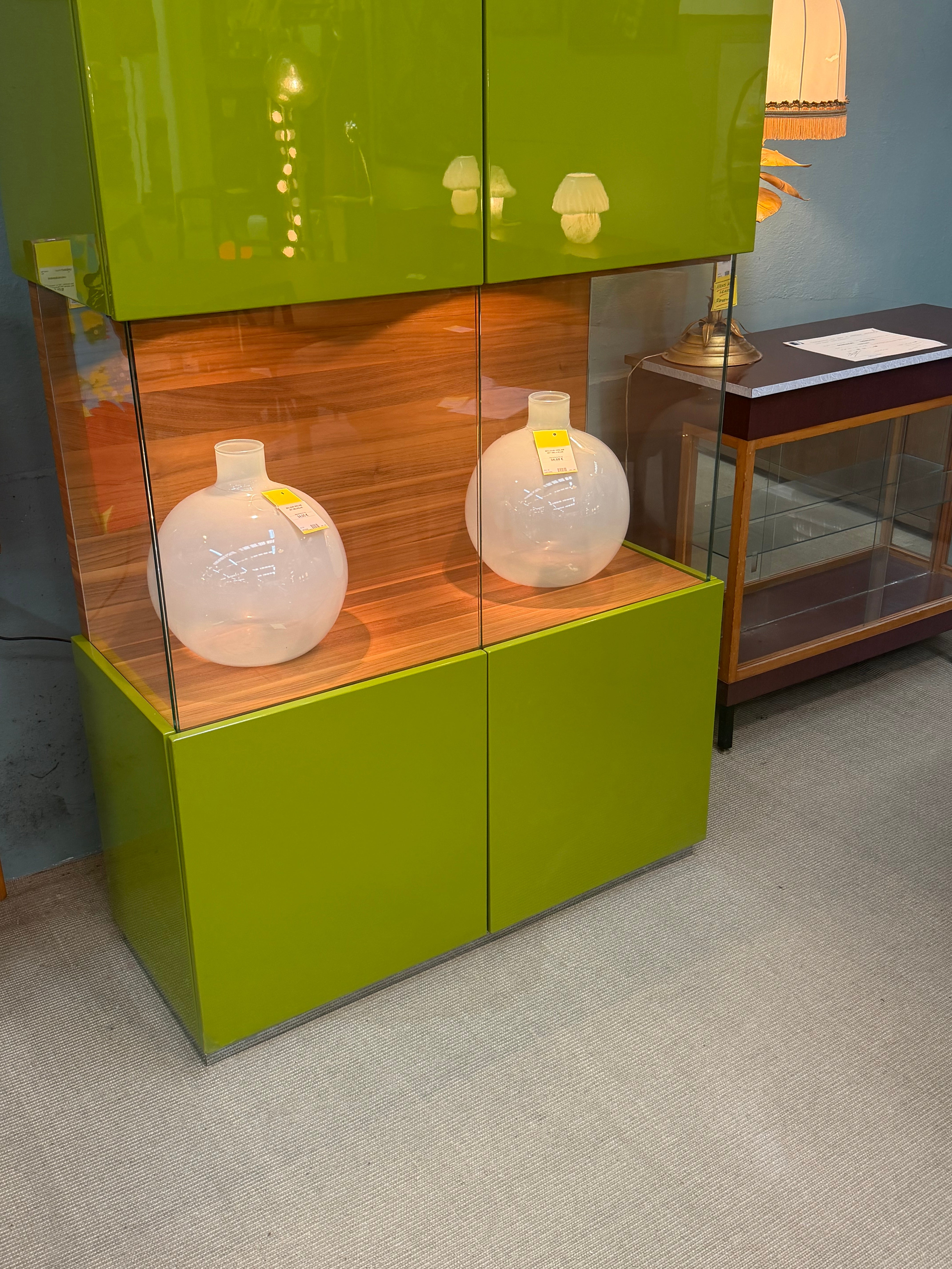 Hülsta Design Display Cabinet with Integrated Lighting – 110 x 45 x 210 cm