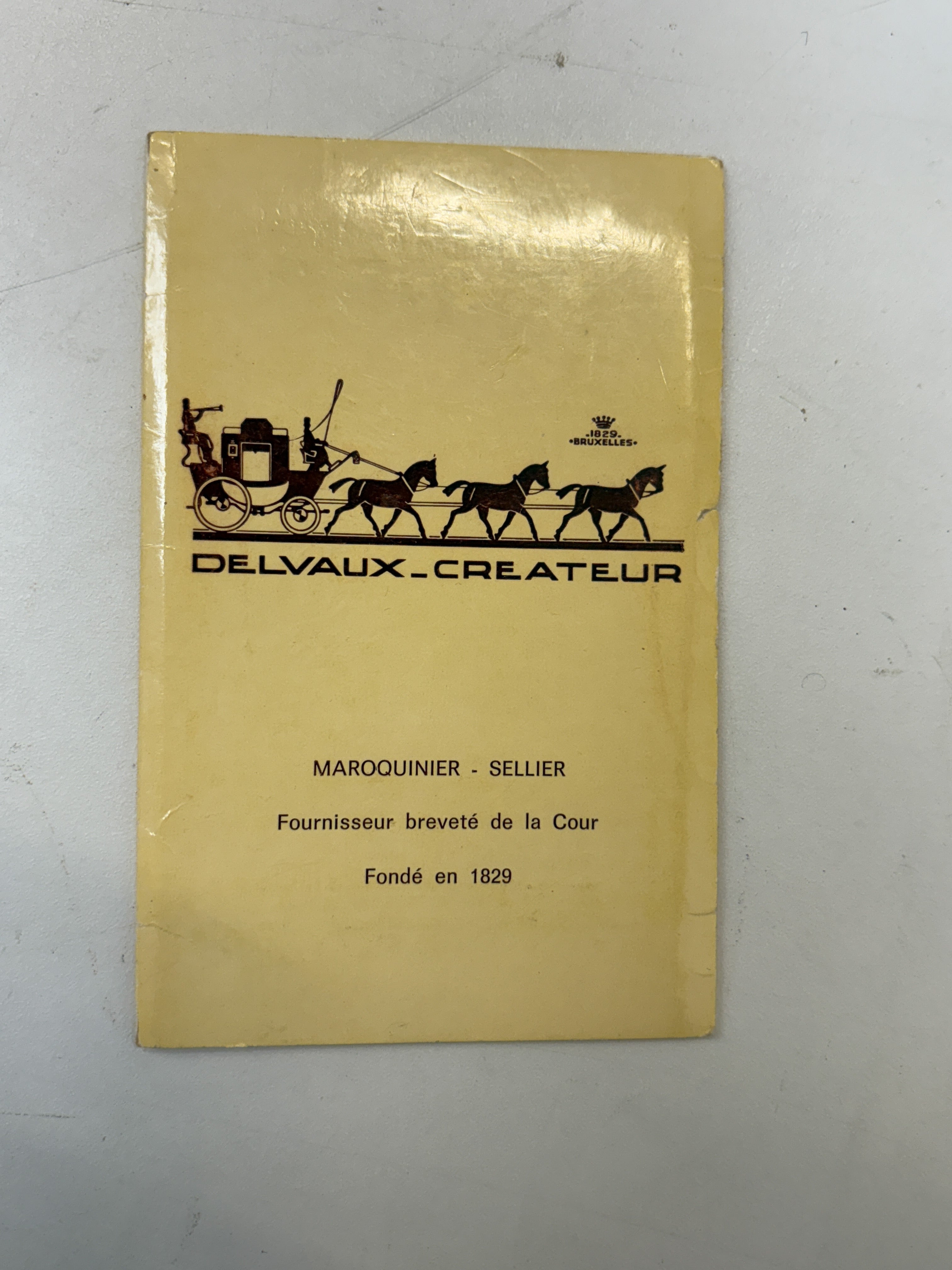 Champagne millésimé Delvaux '76