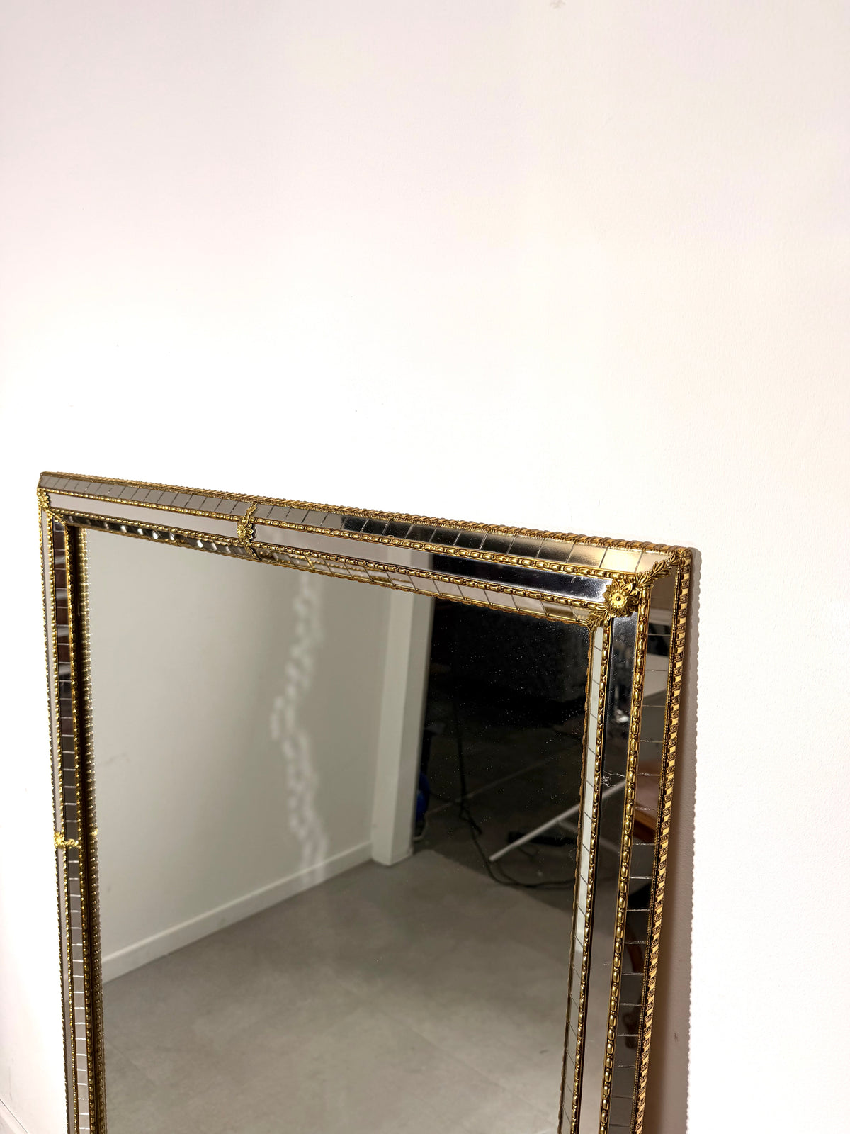 Vintage Venetian Style Gilt Mirror
